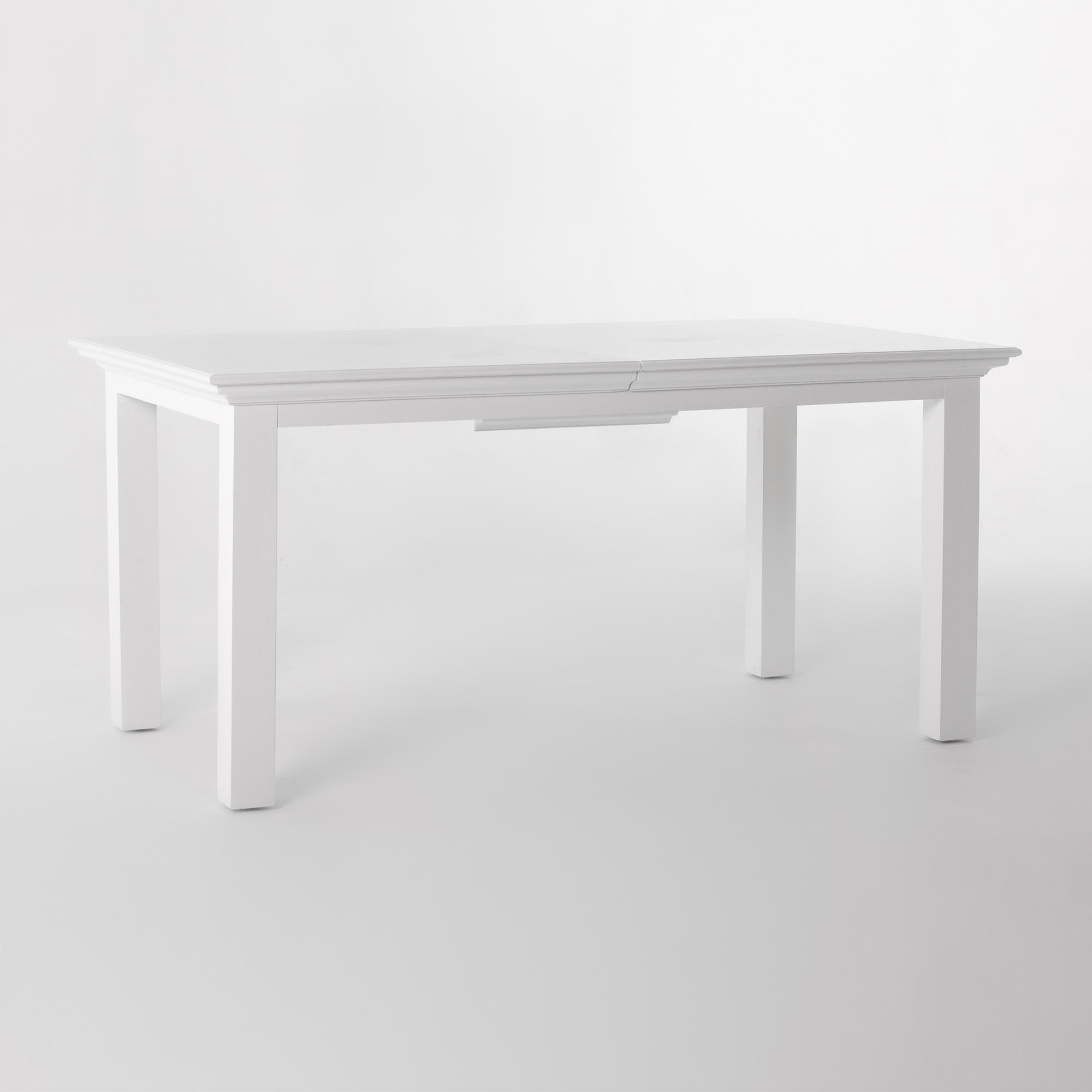 Halifax Extension Dining Table 160cm - White