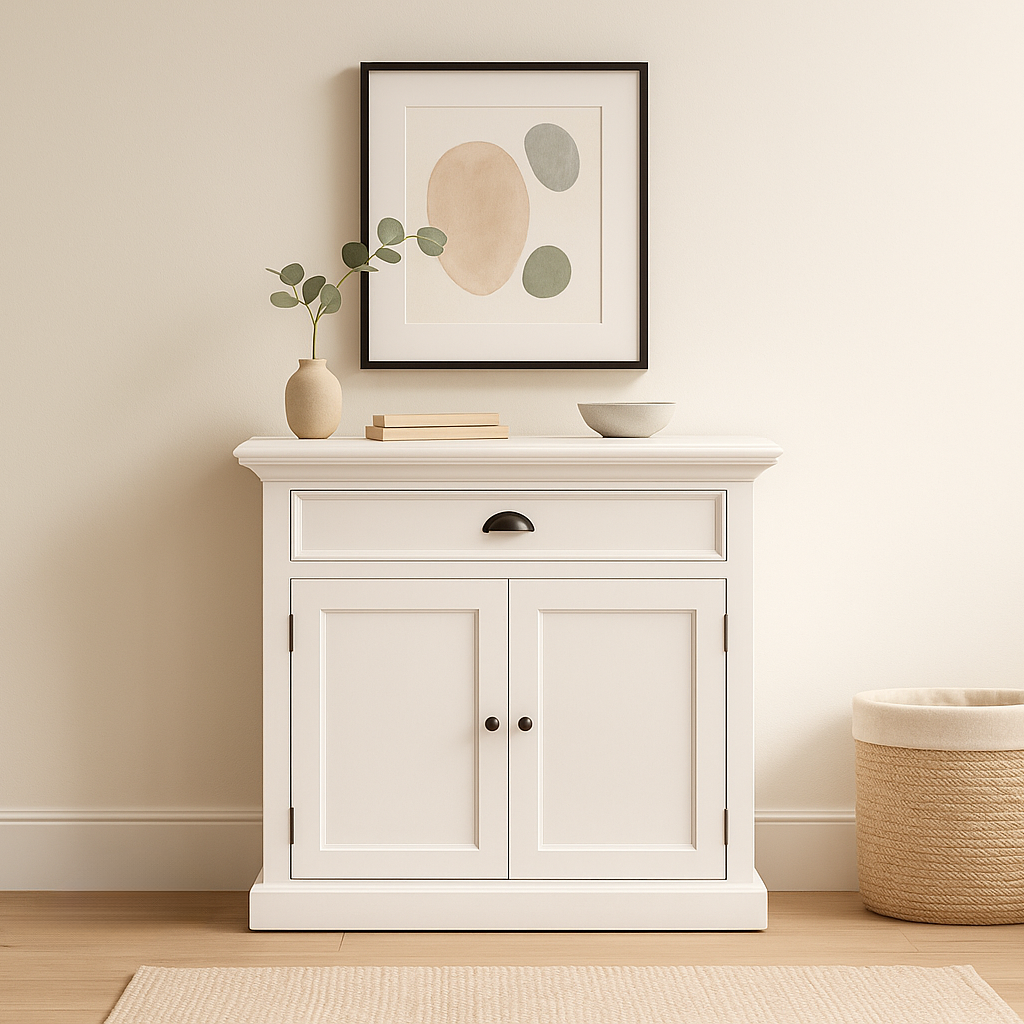 Halifax Small Buffet - White