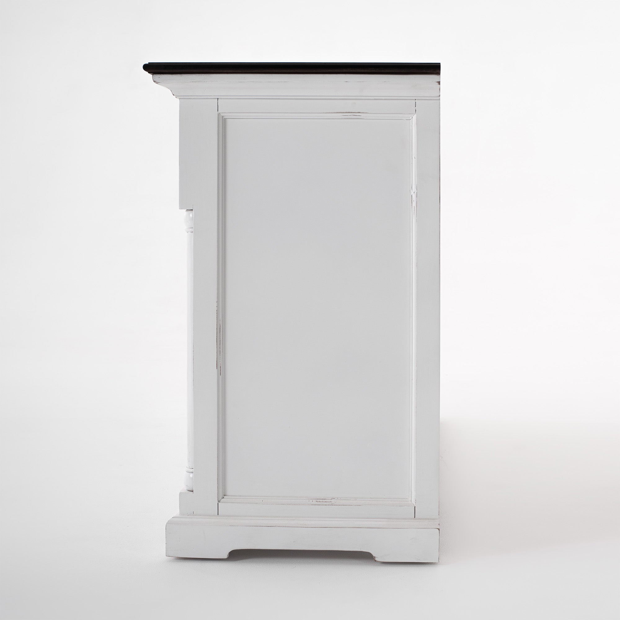 Provence Accent Buffet - White With Dark Brown Top