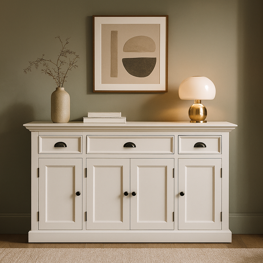 Buffet with 4 Doors 3 Drawers