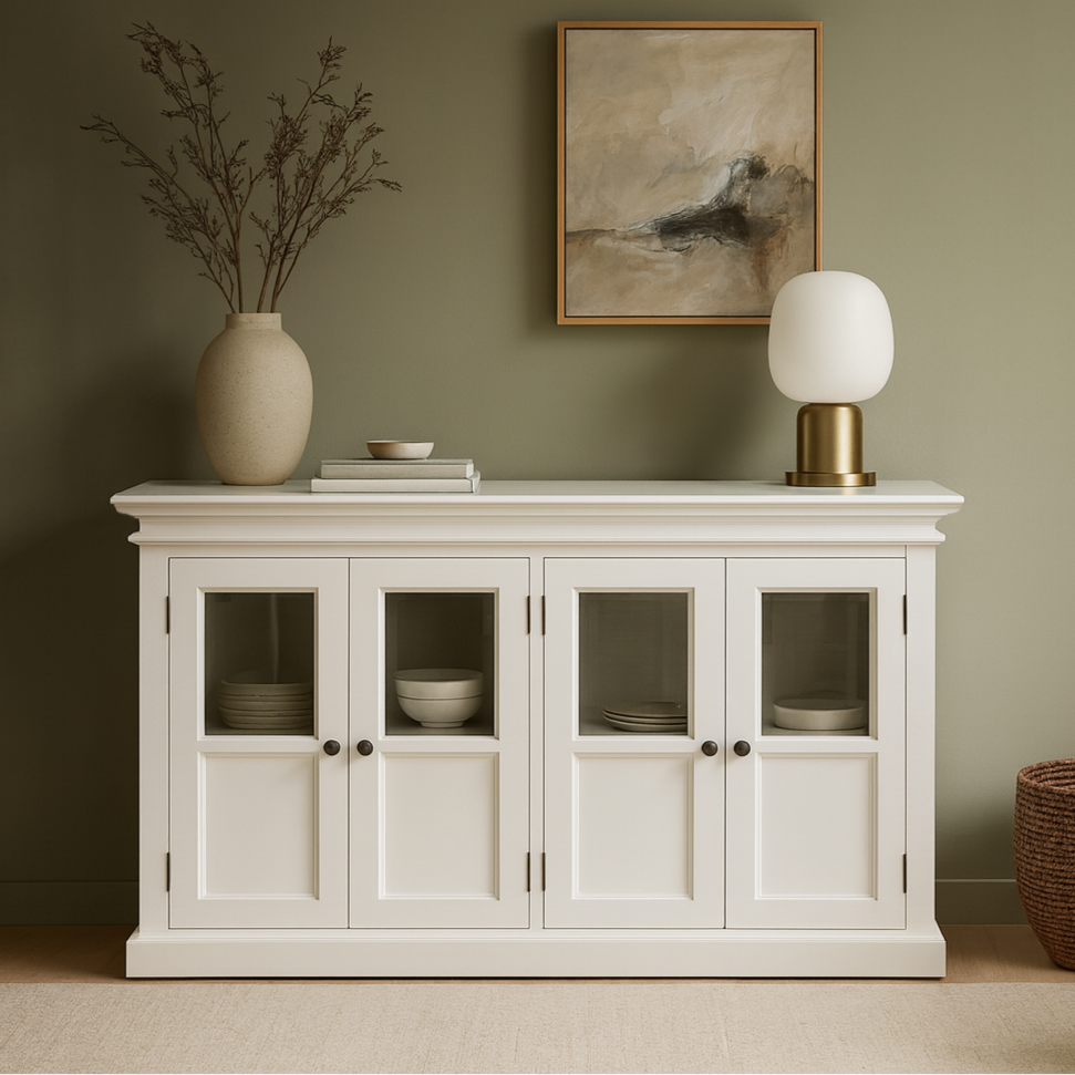 Halifax Buffet with 4 Glass Doors