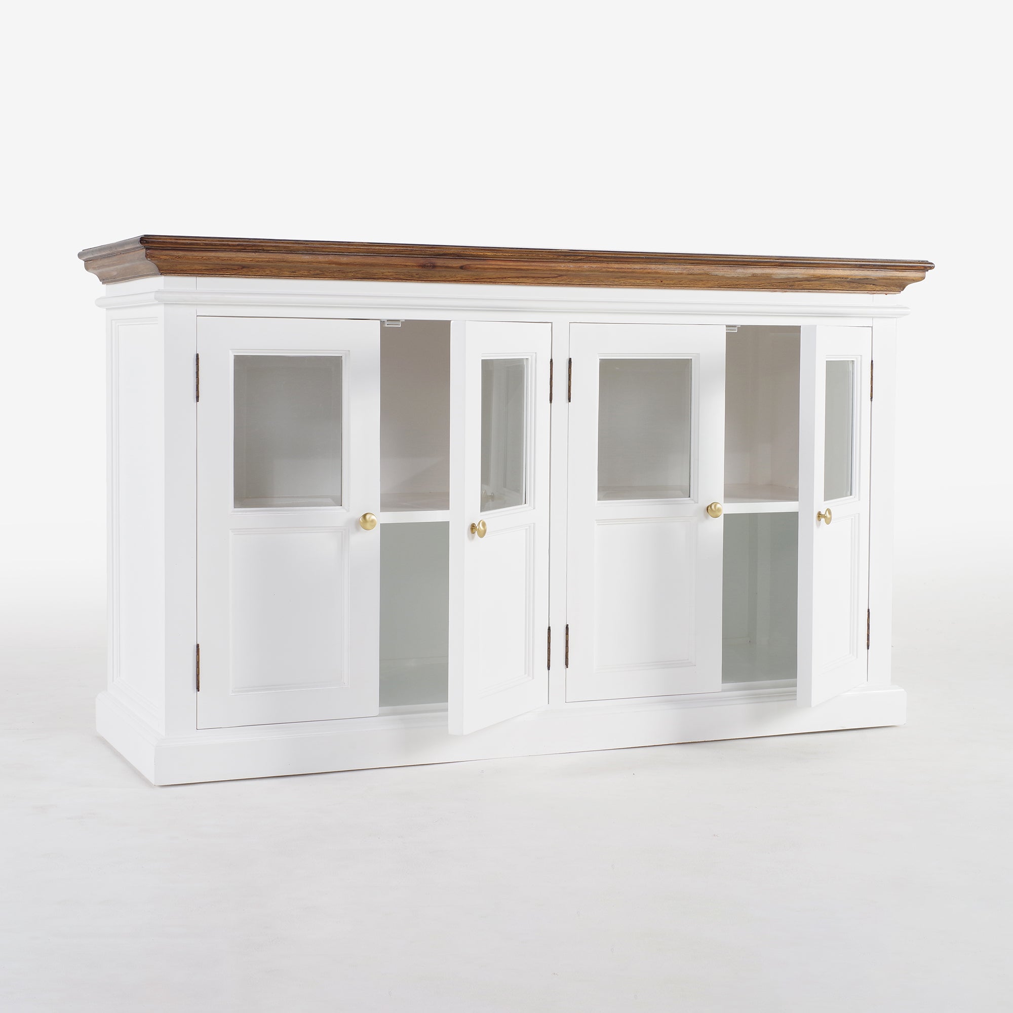Corfu Buffet with 4 Glass Doors