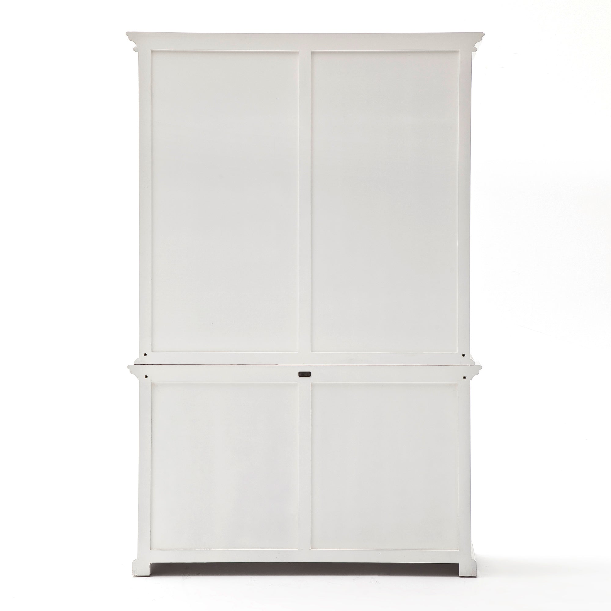 Provence Buffet and Open Hutch Cabinet - White