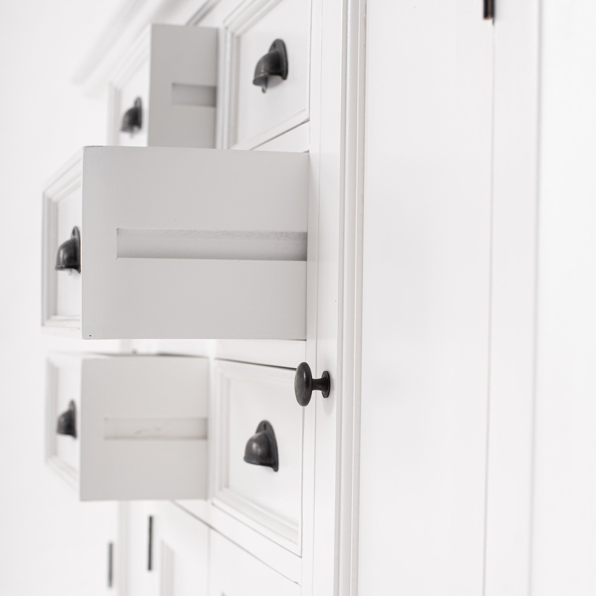 Halifax Kitchen Buffet & Hutch - White