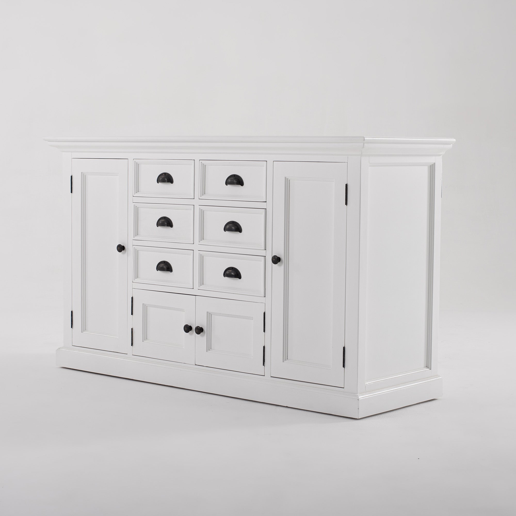 Halifax Kitchen Buffet & Hutch - White