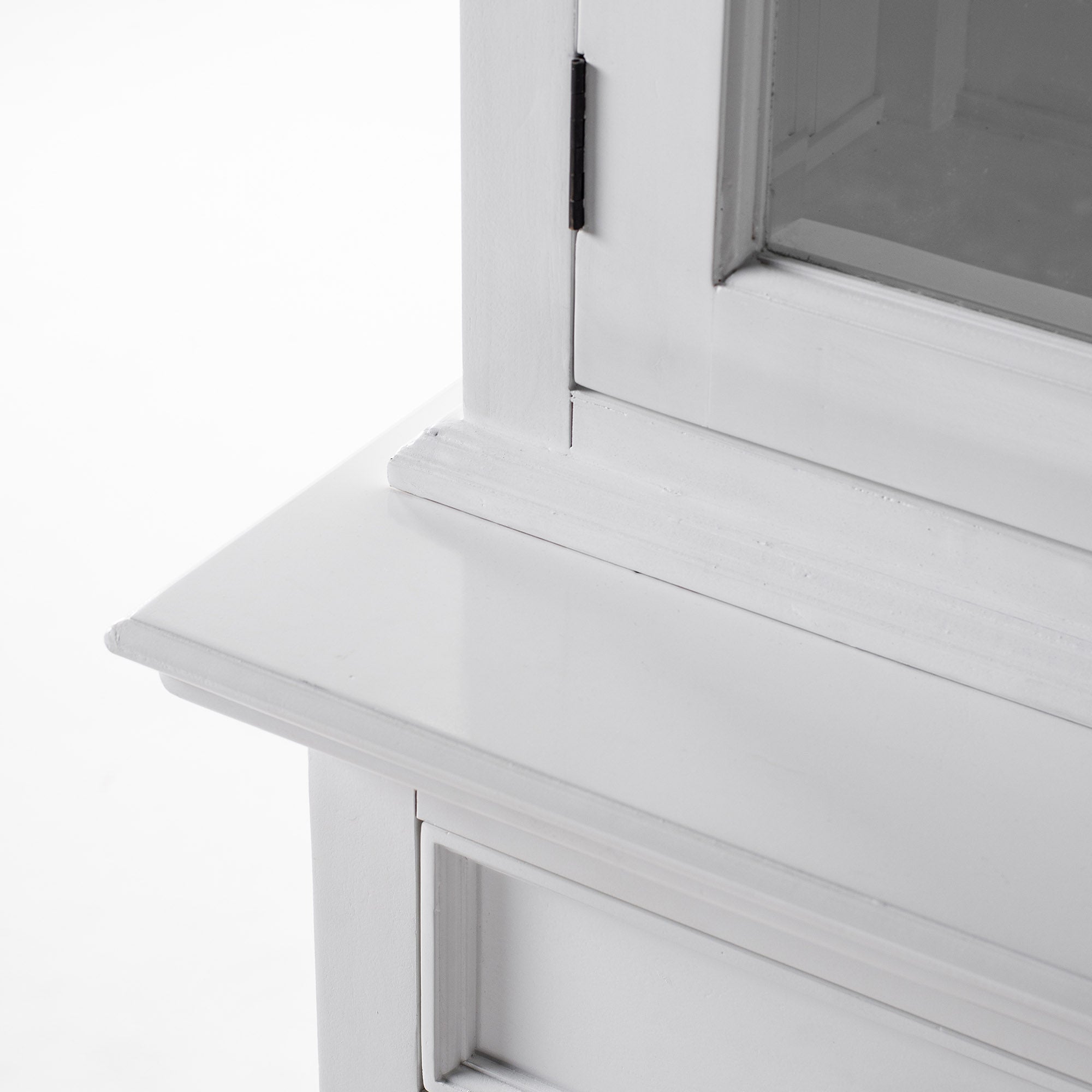 Buffet Hutch Unit with 4 Glass Doors