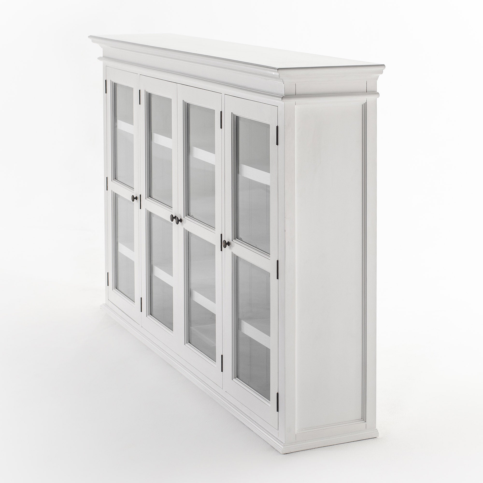 Buffet Hutch Unit with 4 Glass Doors