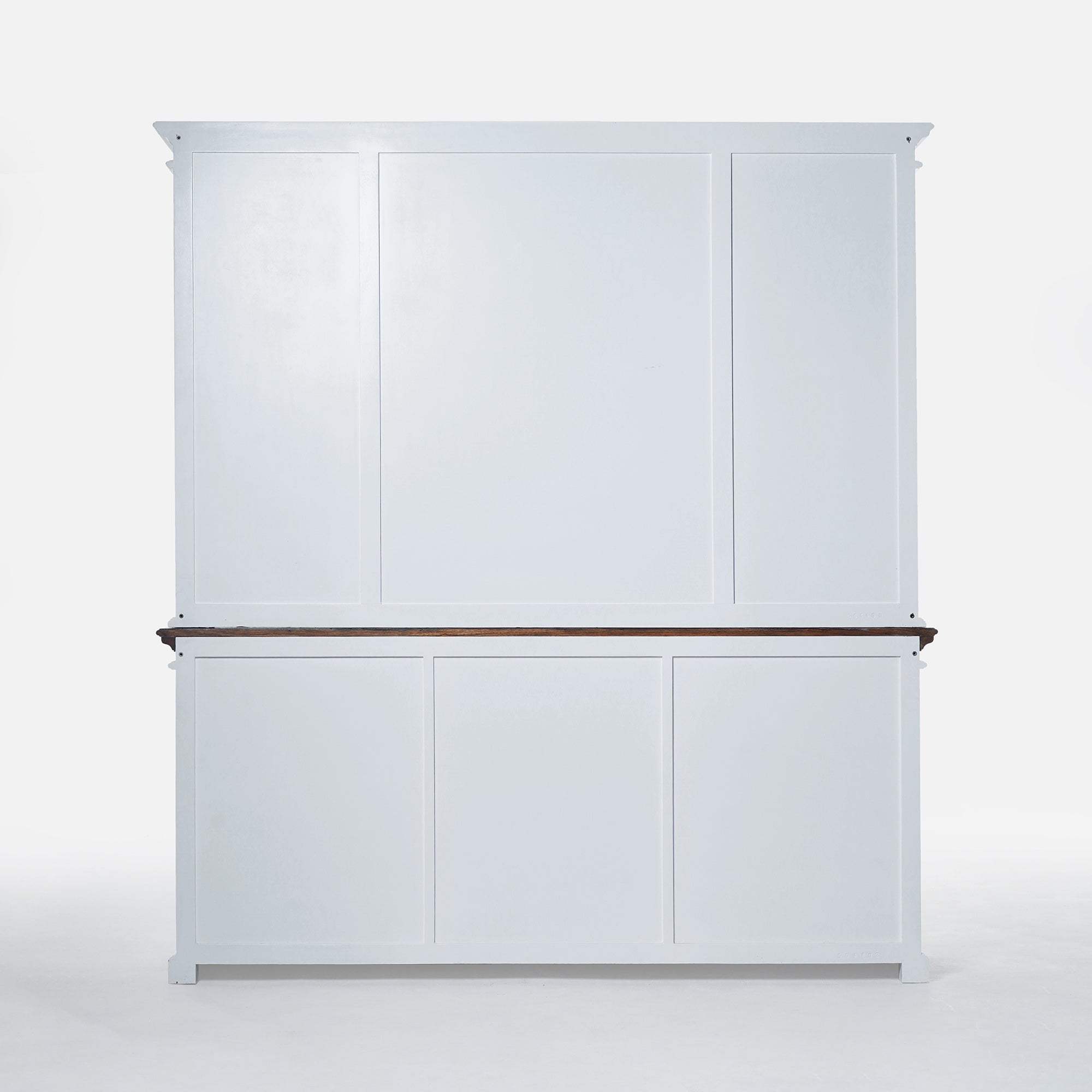 Corfu Hutch Unit with Glass Doors 200cm