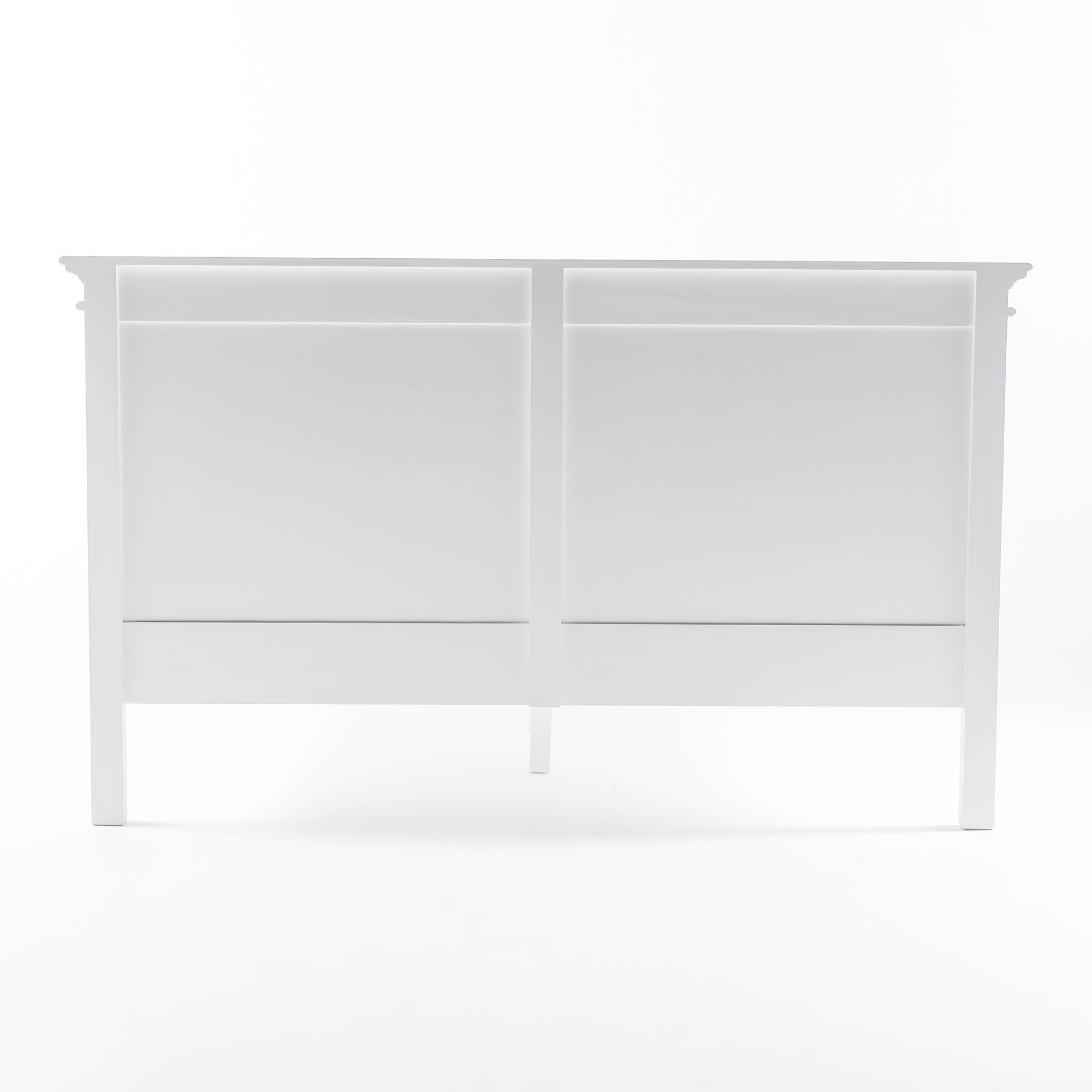 Halifax King Bed with Footboard - White