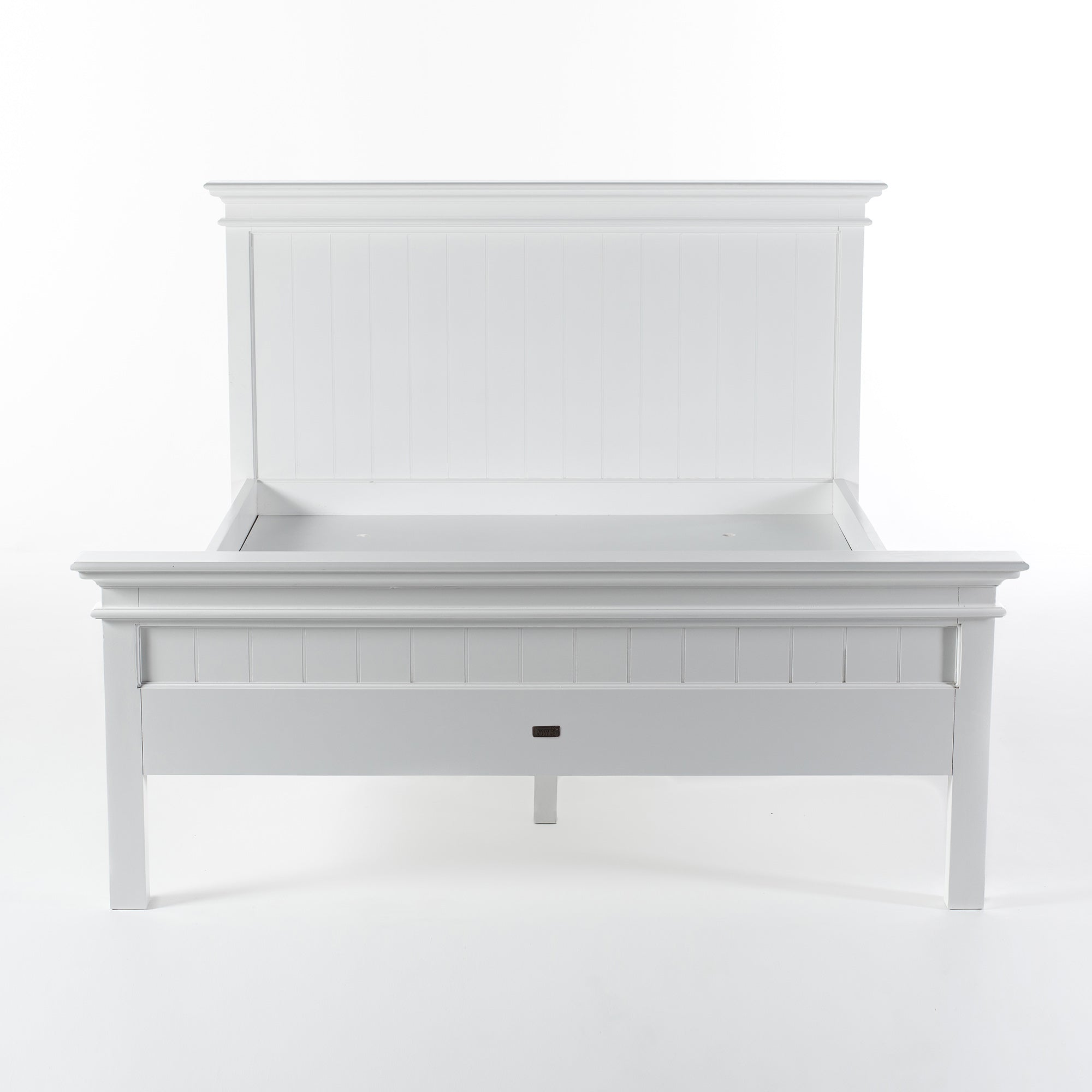 Halifax Queen Bed with Footboard - White