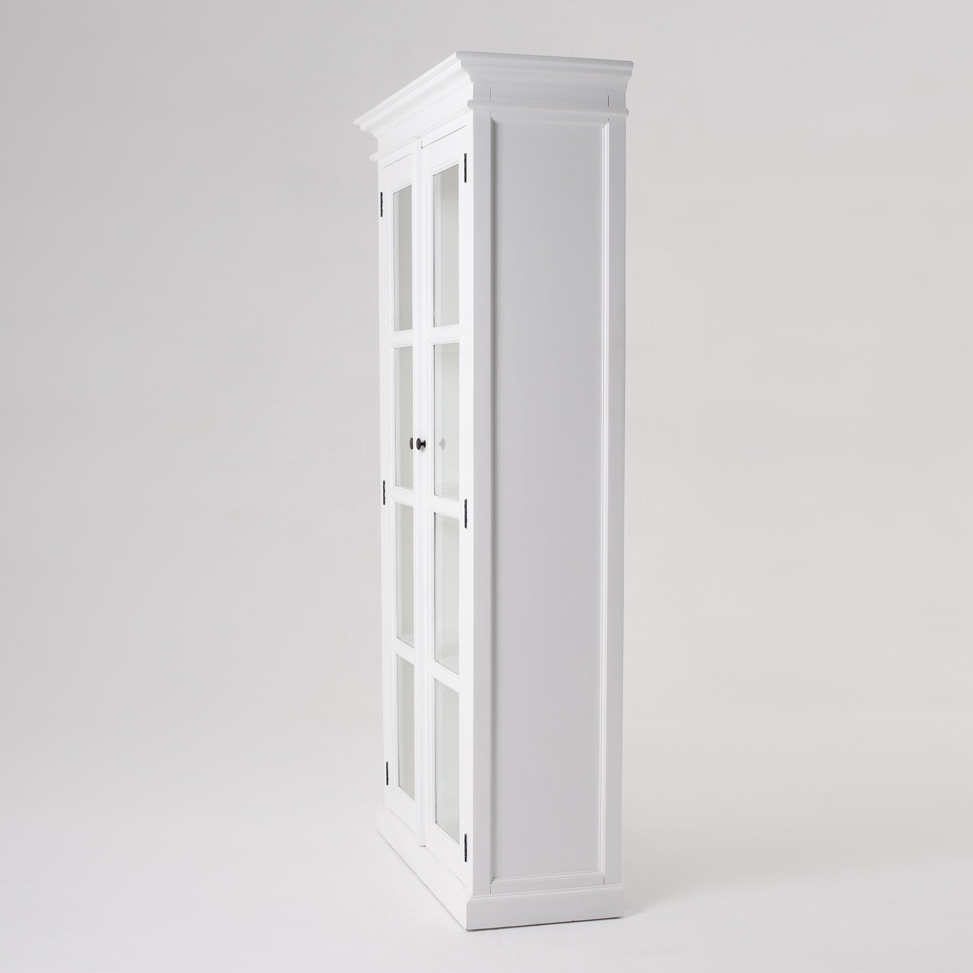 Halifax Double Vitrine - White