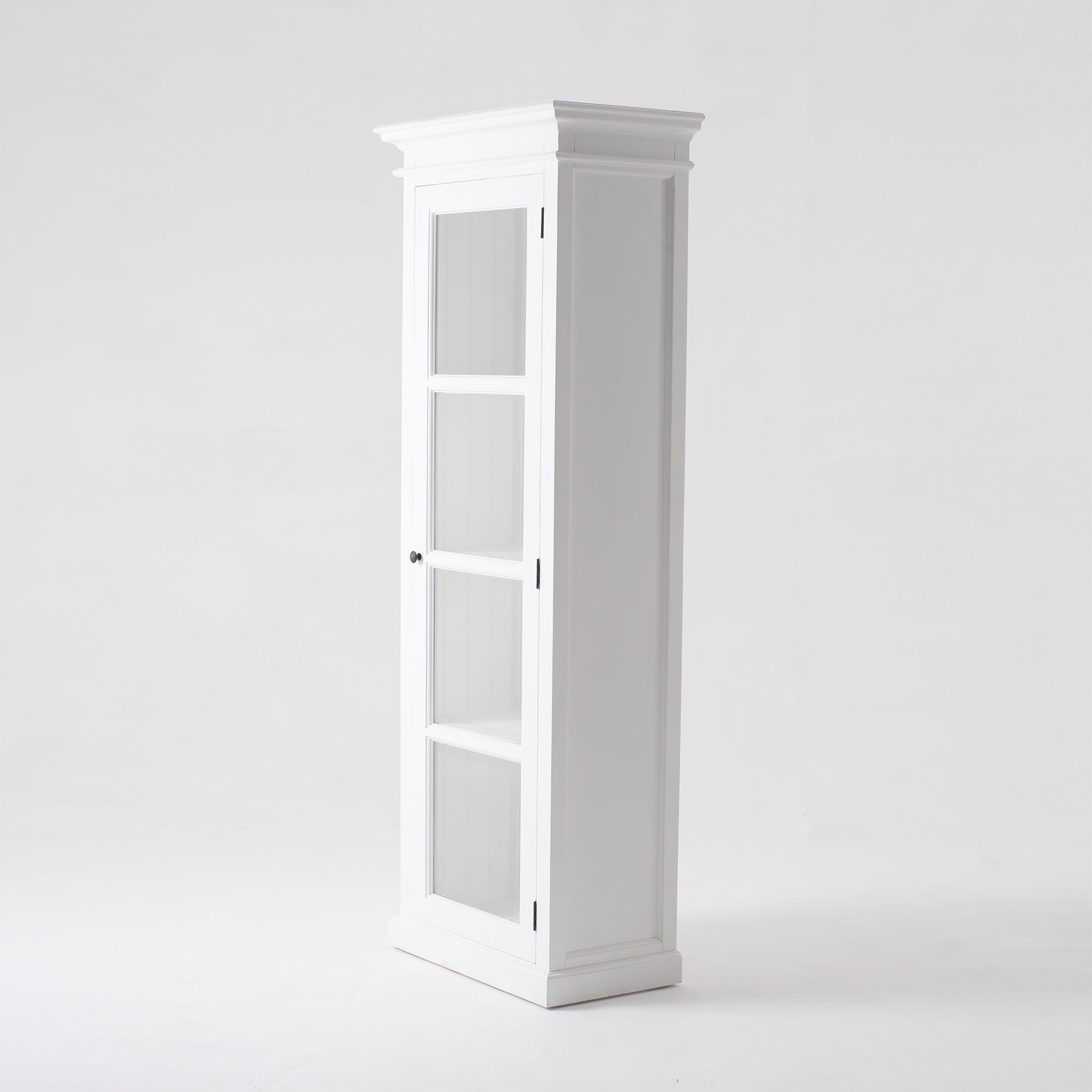 Halifax Single Vitrine - White