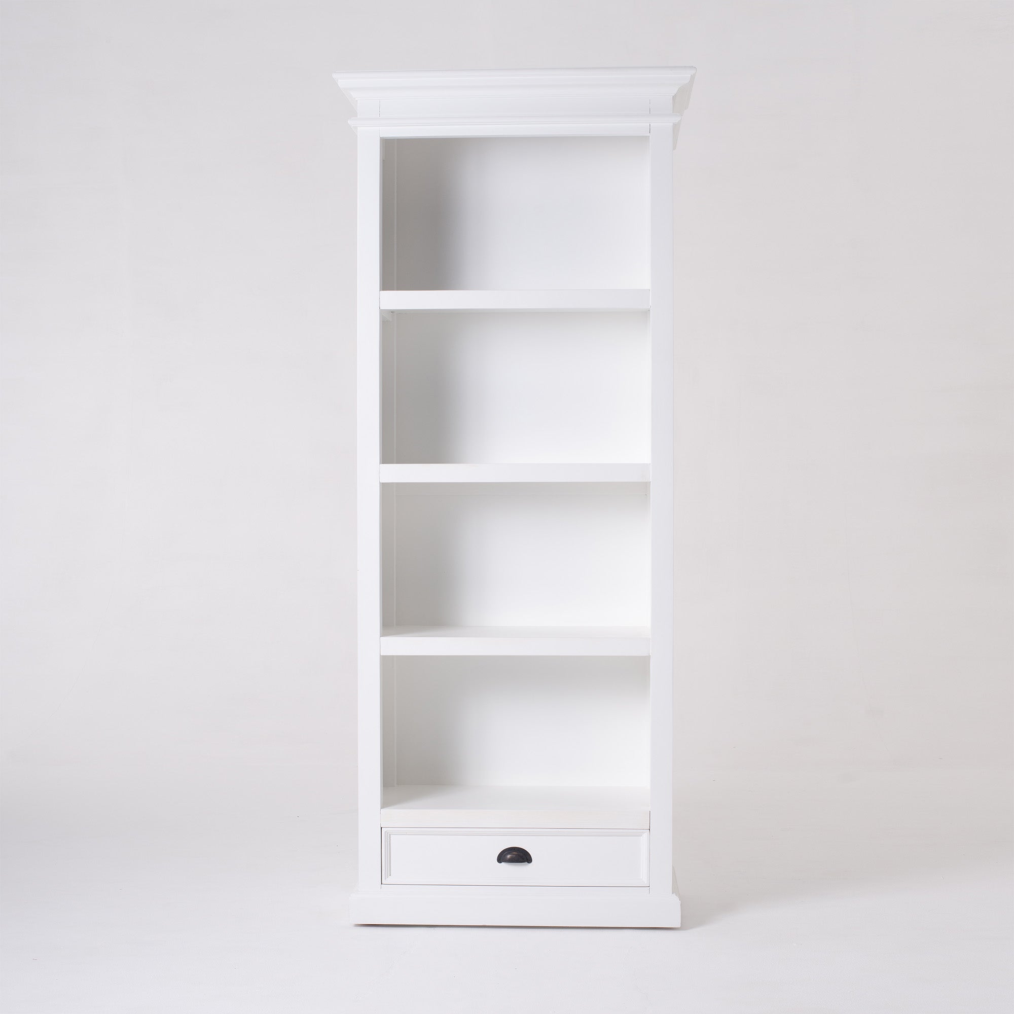 Halifax Medium Bookcase - White