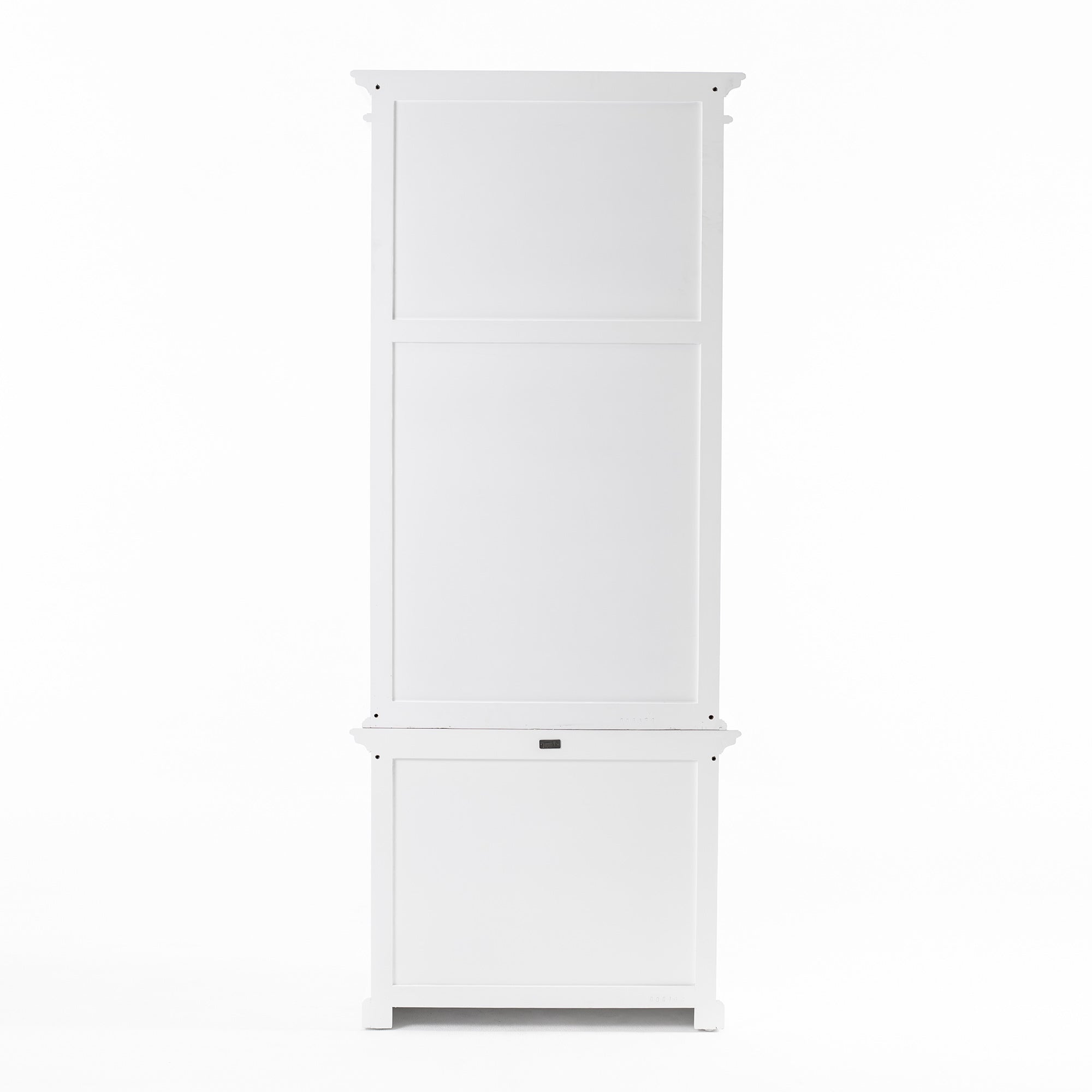 Halifax Slim Hutch Bookcase - White