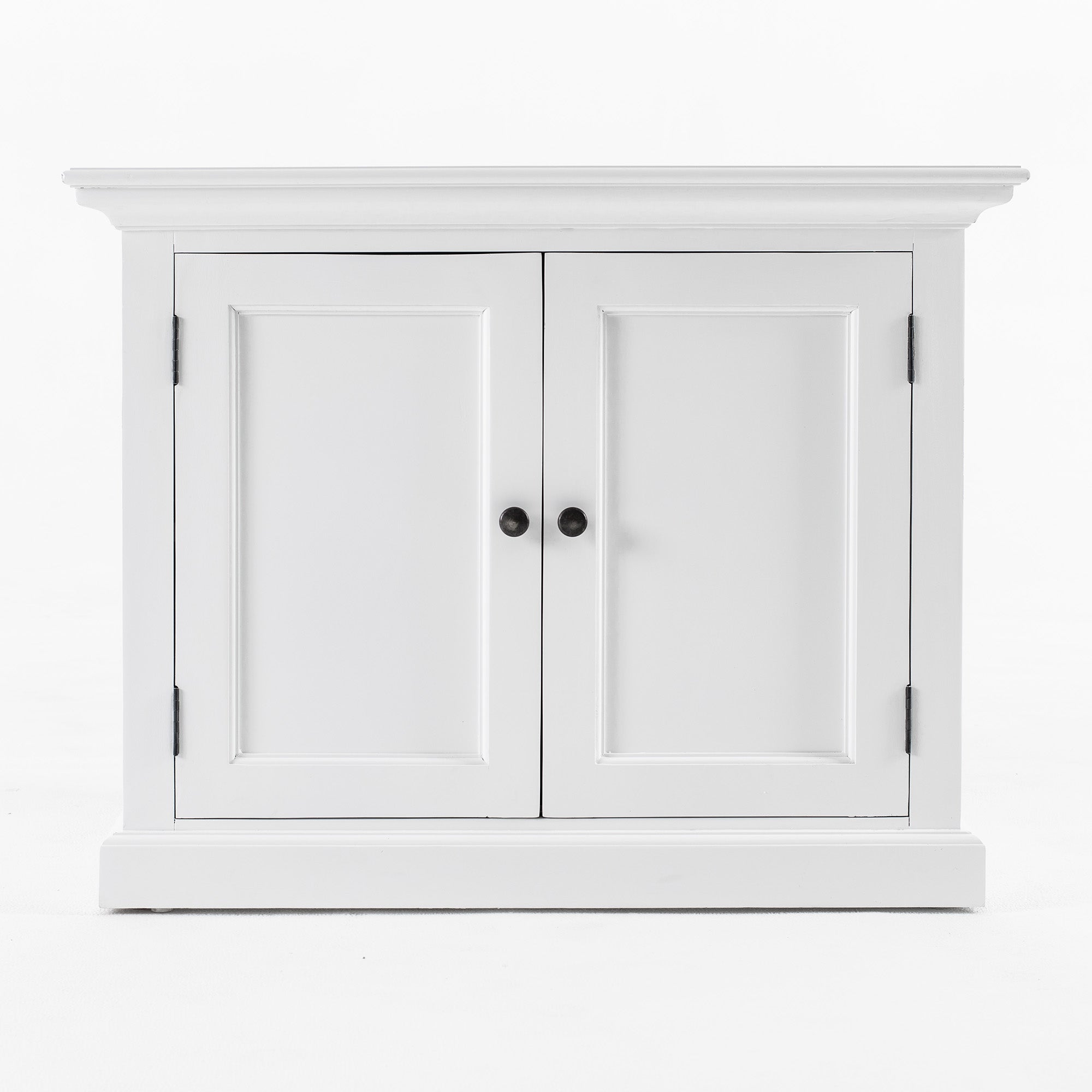 Halifax Slim Hutch Bookcase - White