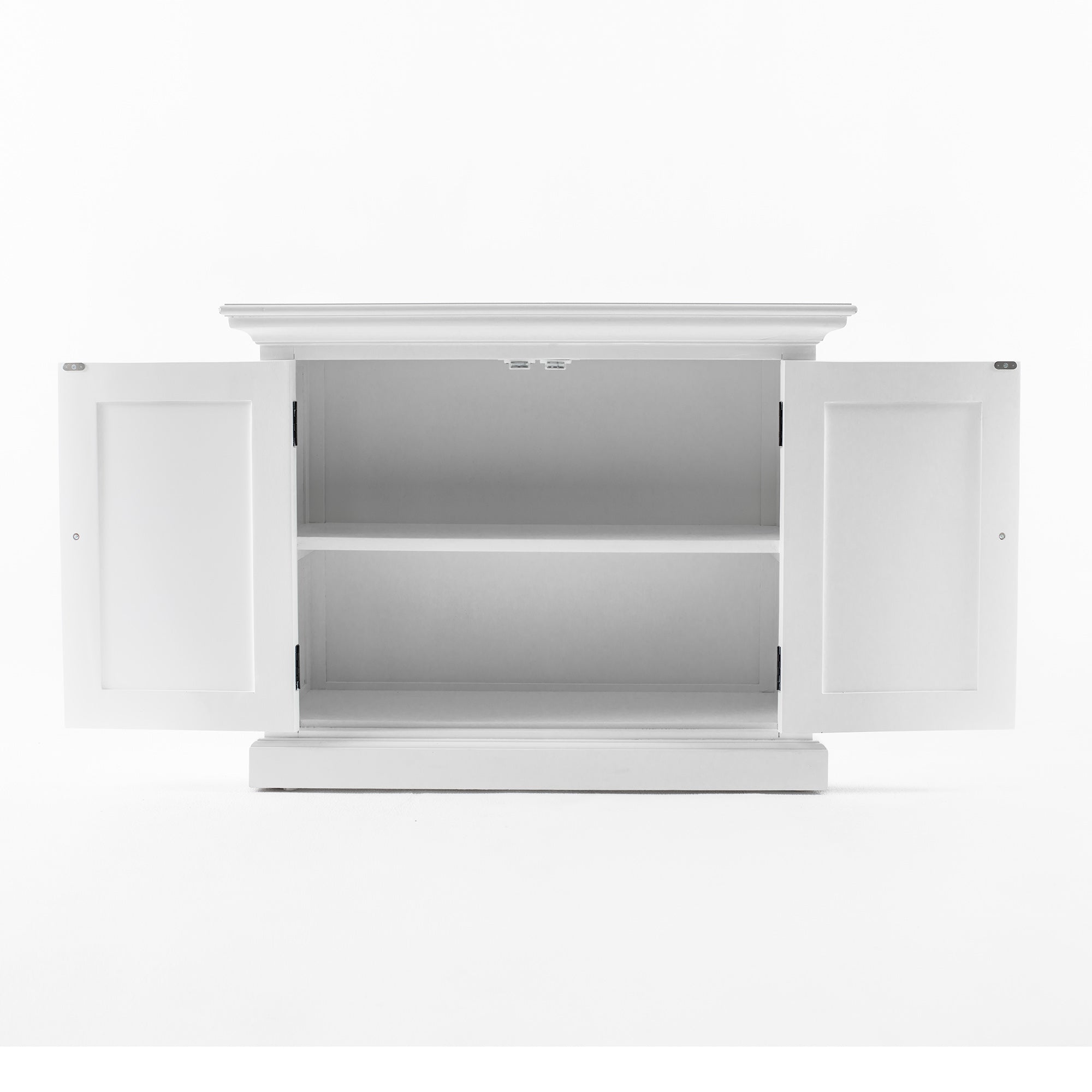 Halifax Slim Hutch Bookcase - White