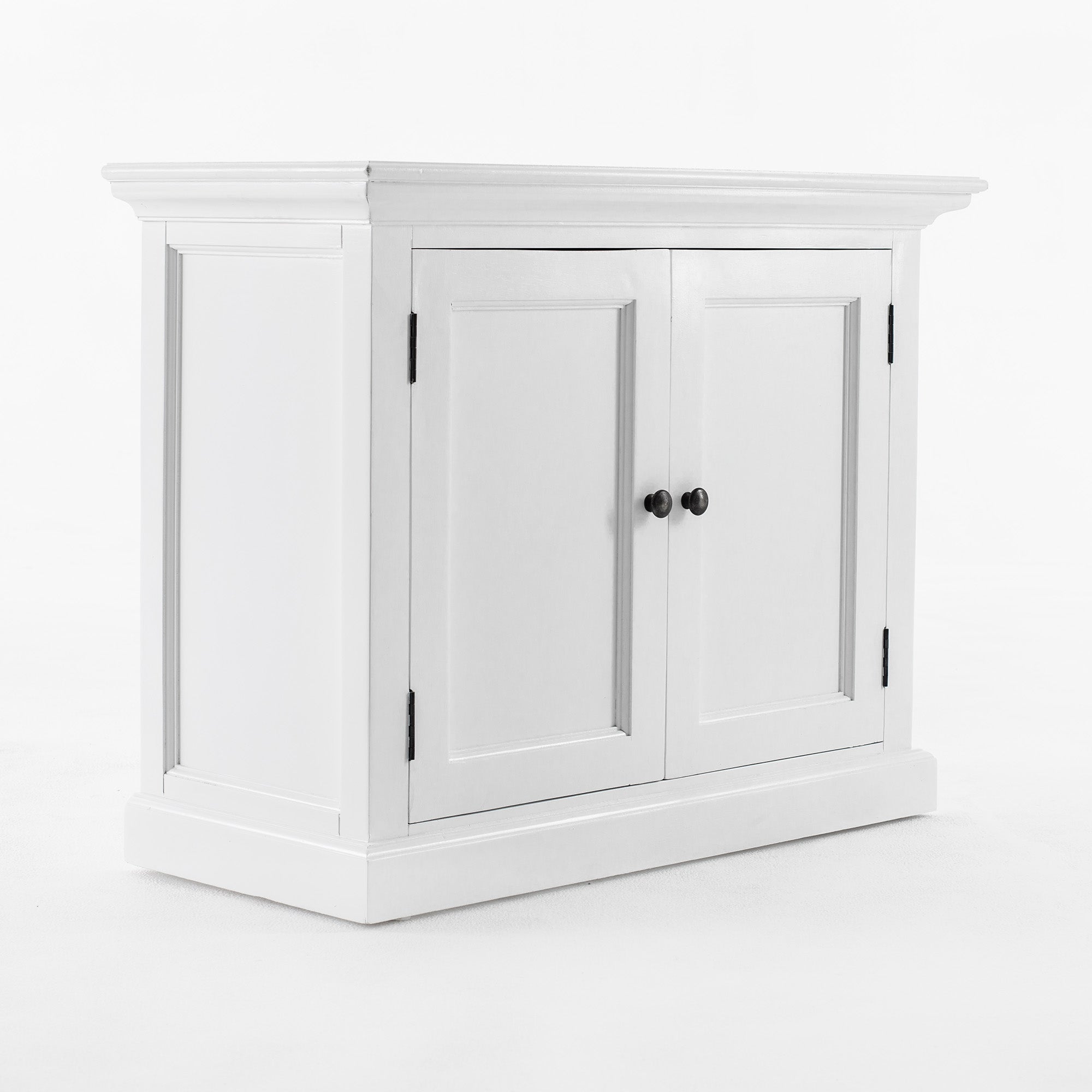 Halifax Slim Hutch Bookcase - White