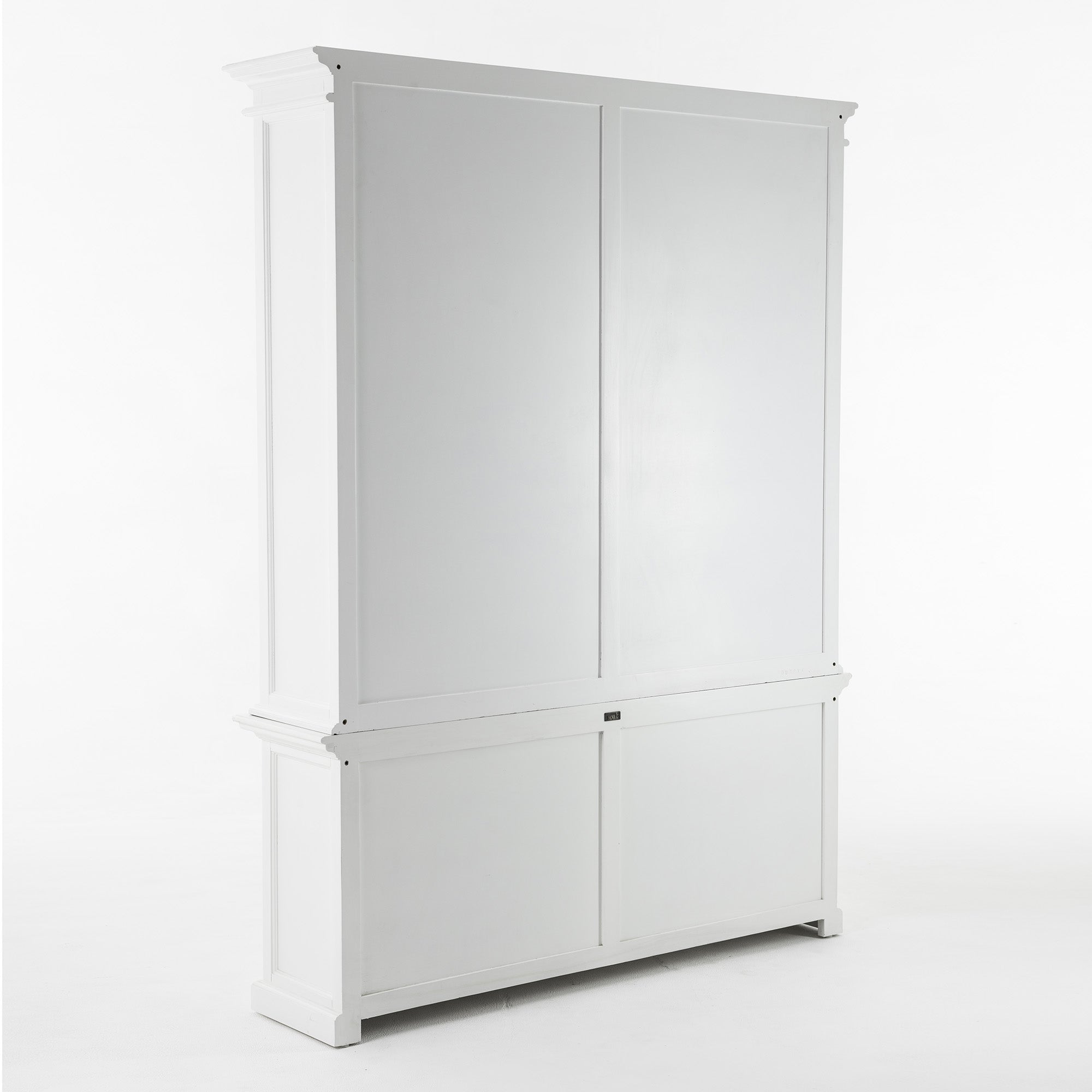 Halifax Medium Hutch Bookcase - White