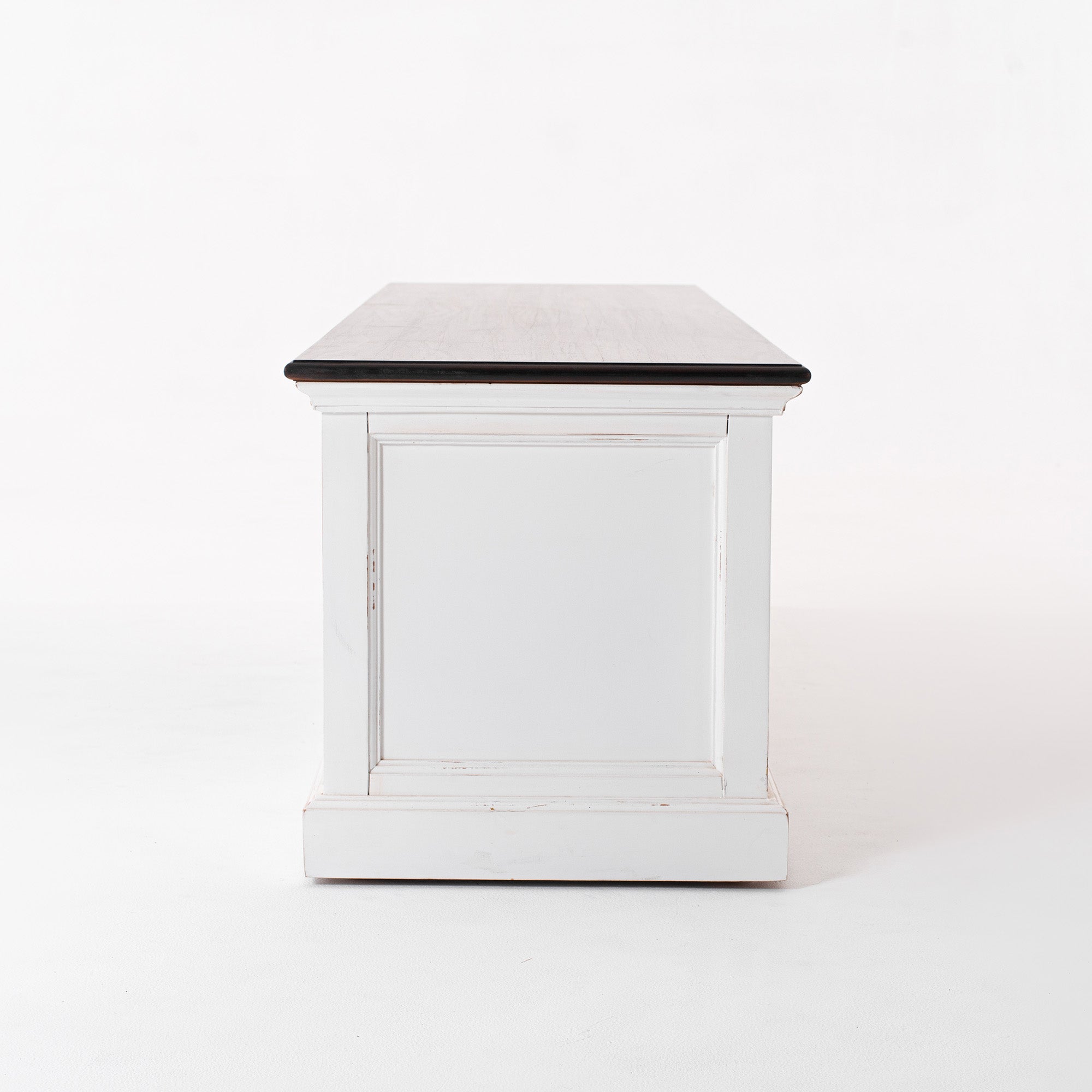 Halifax Accent Lowline ETU 180cm - White With Brown Top