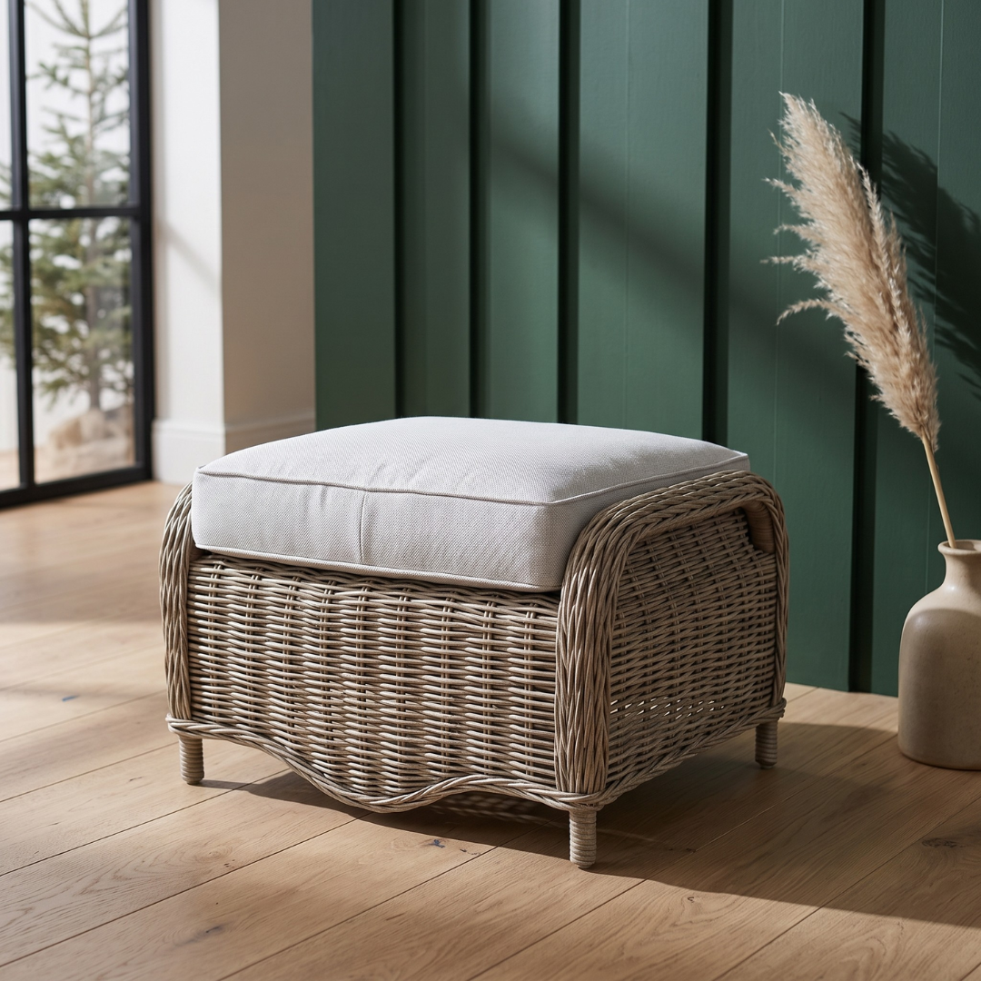 Wickerworks Mizzen Ottoman