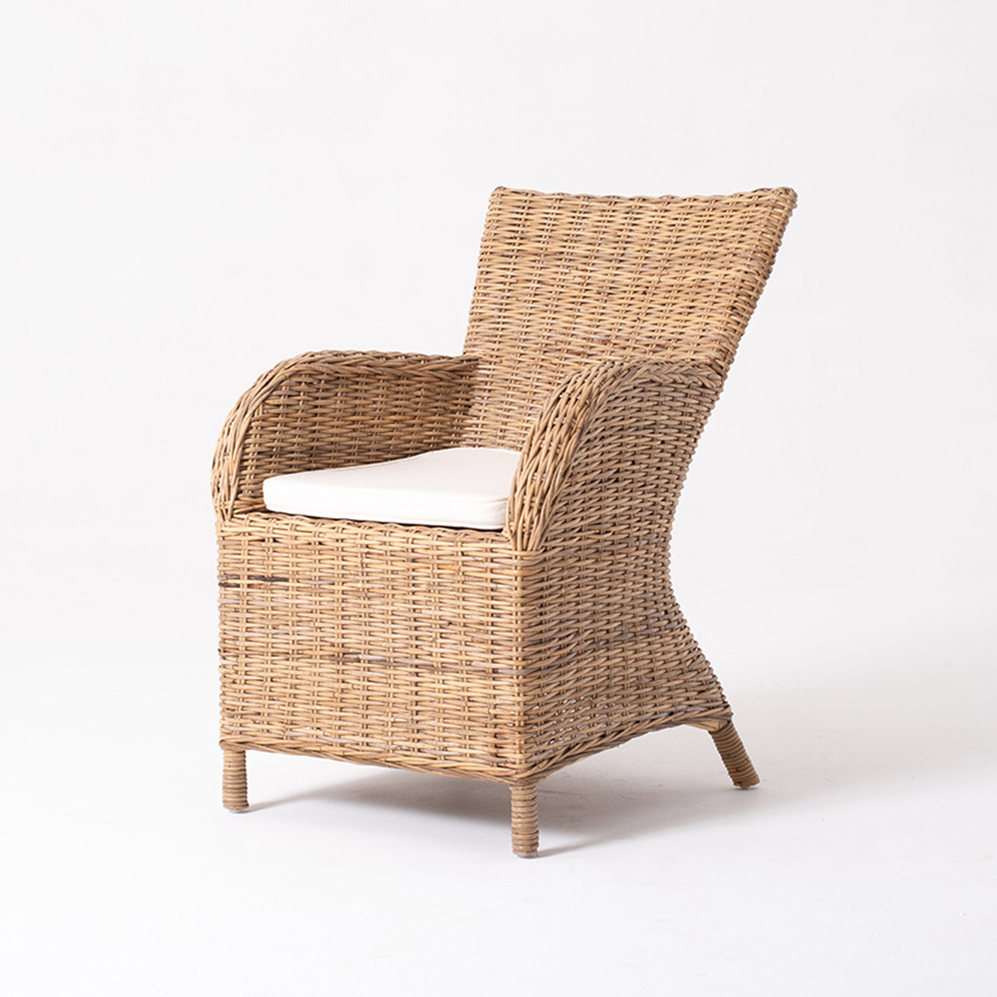 Rook Kubu Rattan Arm Chair (Set of 2)