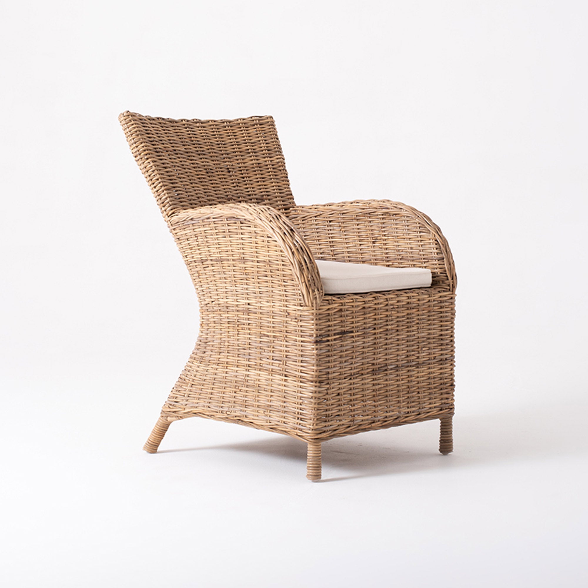 Rook Kubu Rattan Arm Chair (Set of 2)