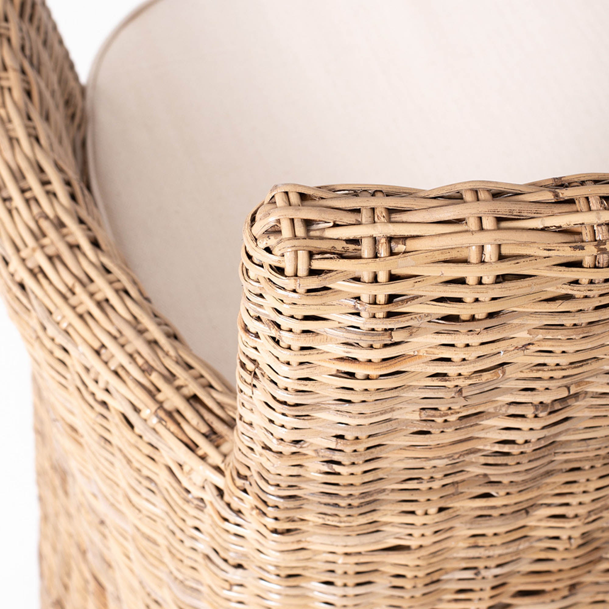 Bishop Kubu Rattan Arm Chair (Set of 2)