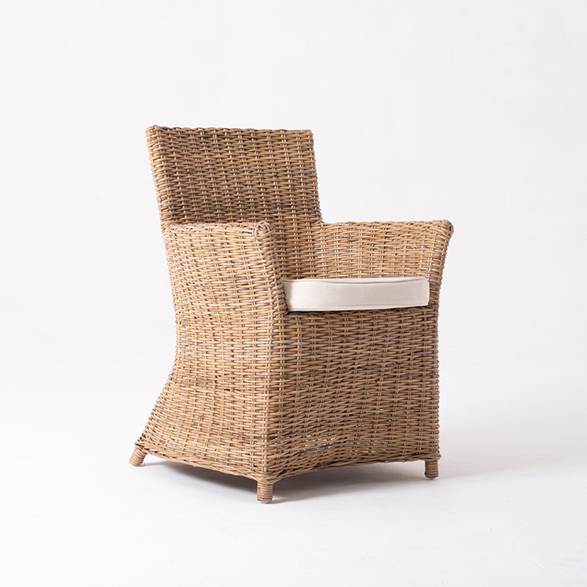 Bishop Kubu Rattan Arm Chair (Set of 2)