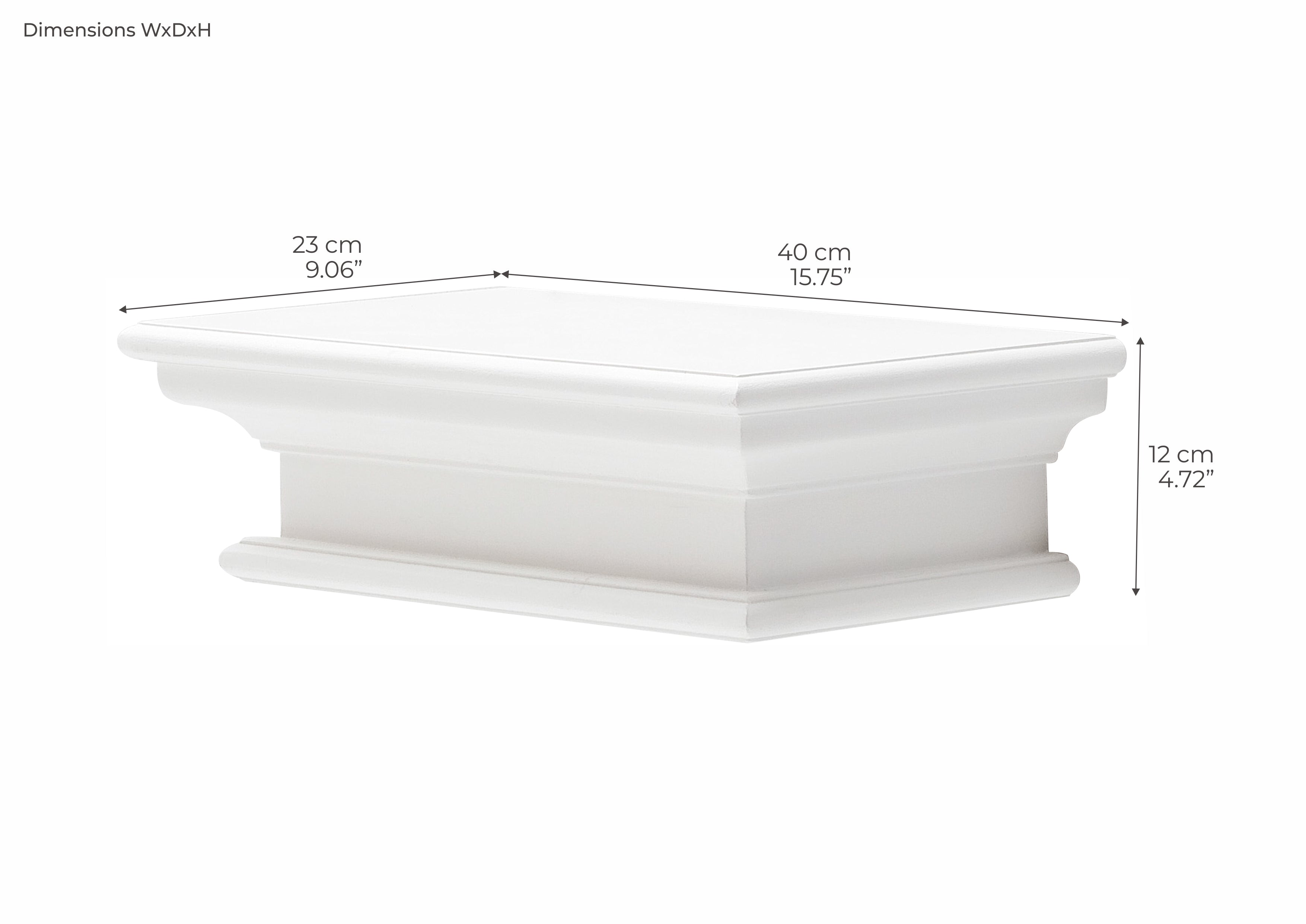 Halifax Floating Wall Shelf 40cm