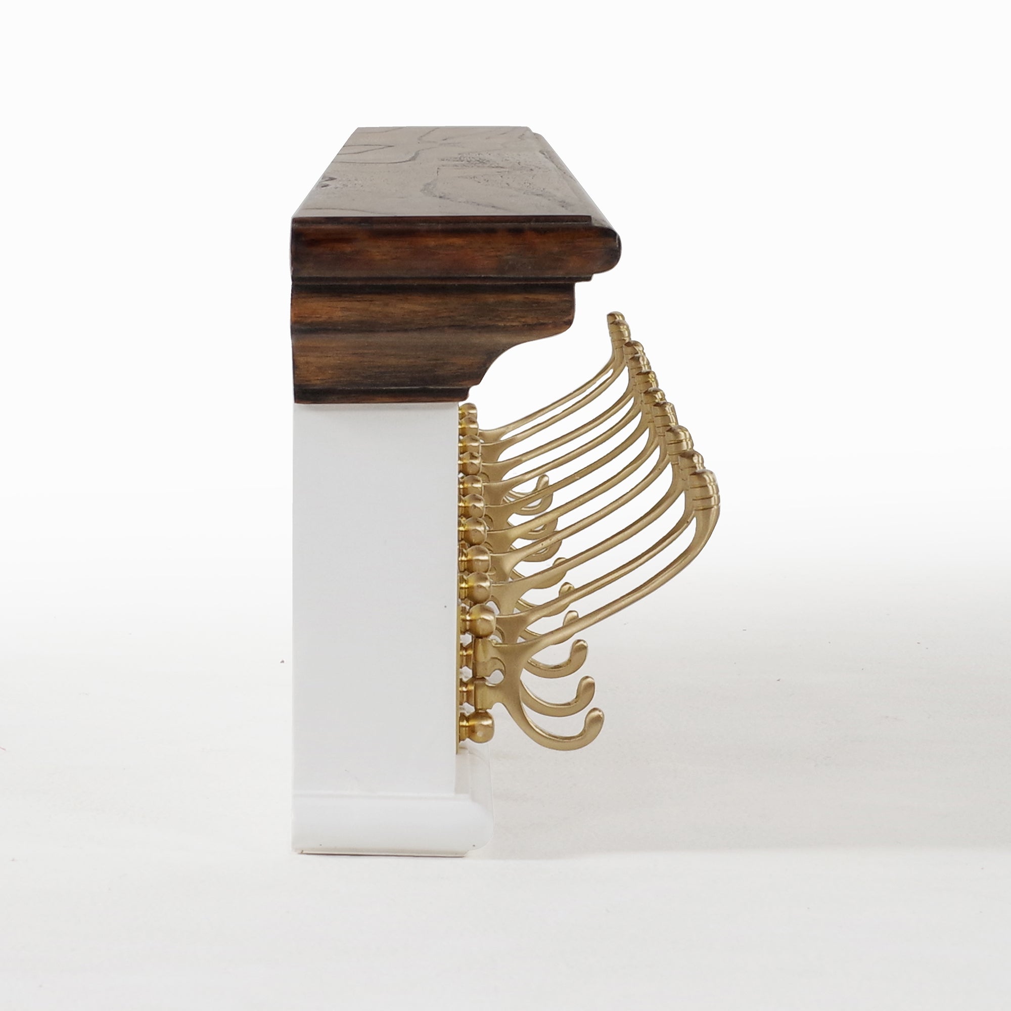 Corfu 10 Hook Coat Rack