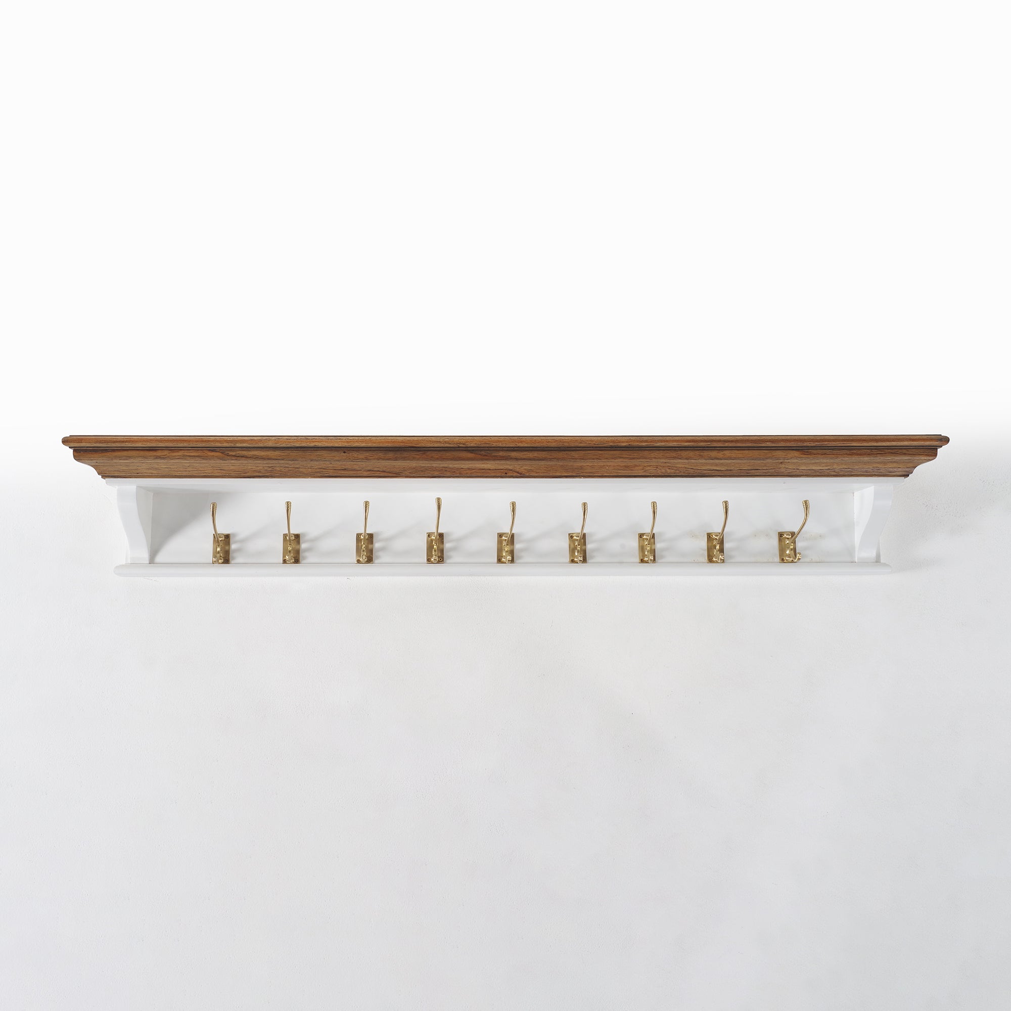 Corfu 9 Hook Coat Rack