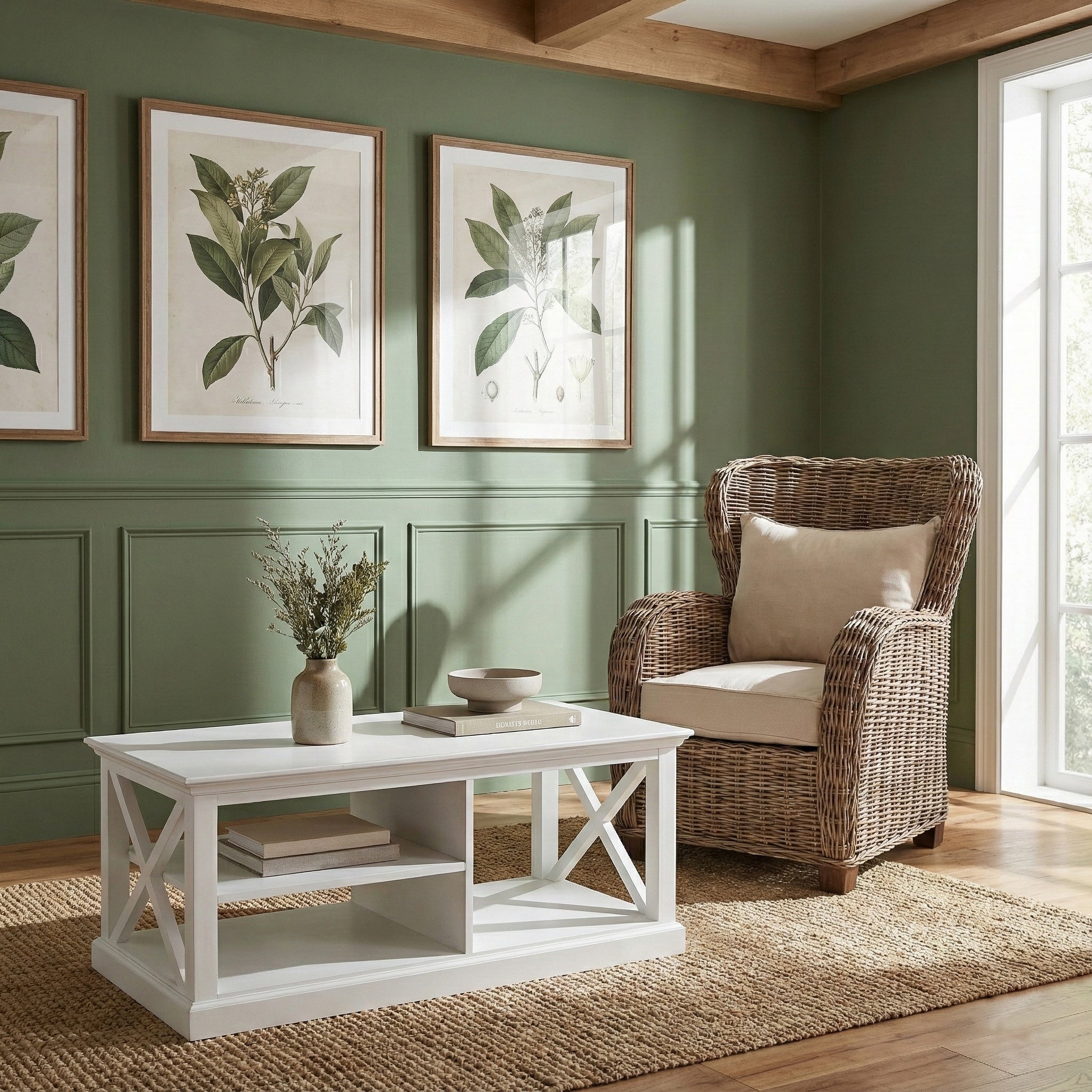 Wickerworks Queen Kubu Rattan Arm Chair