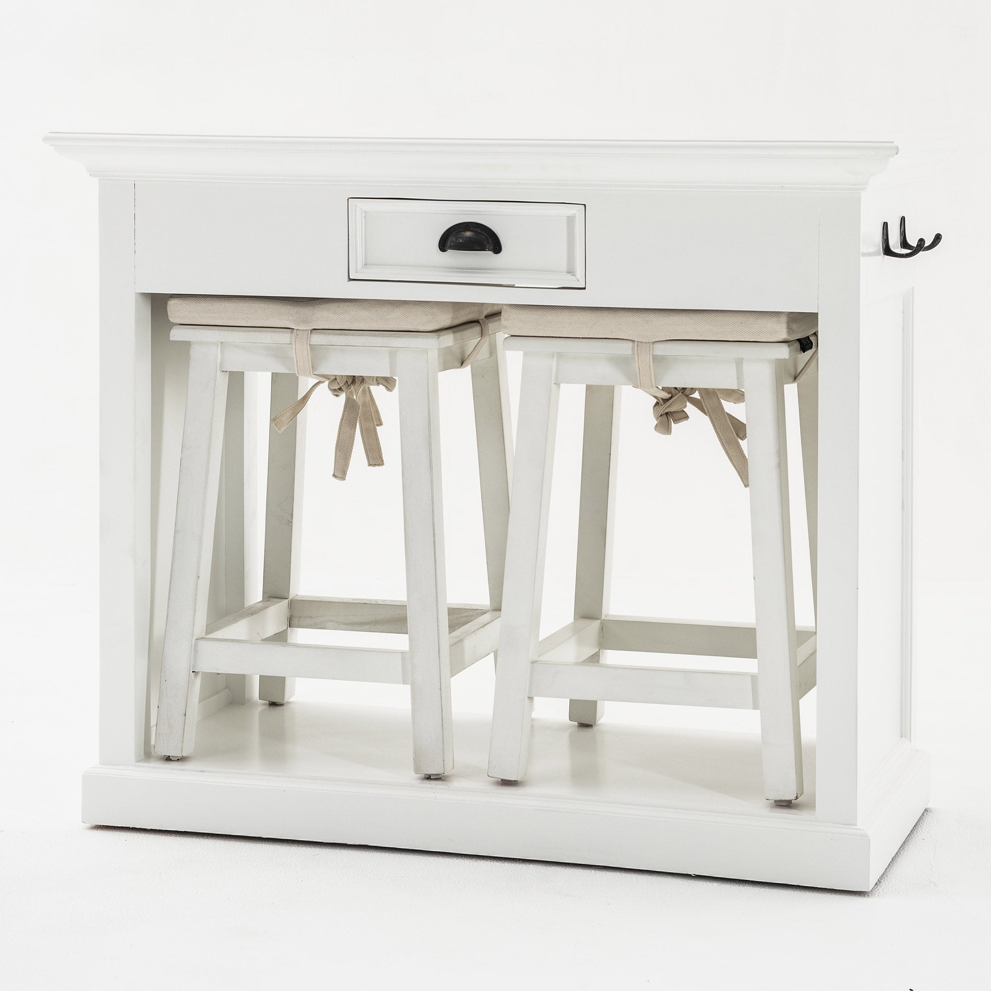 Halifax Breakfast Bar - White
