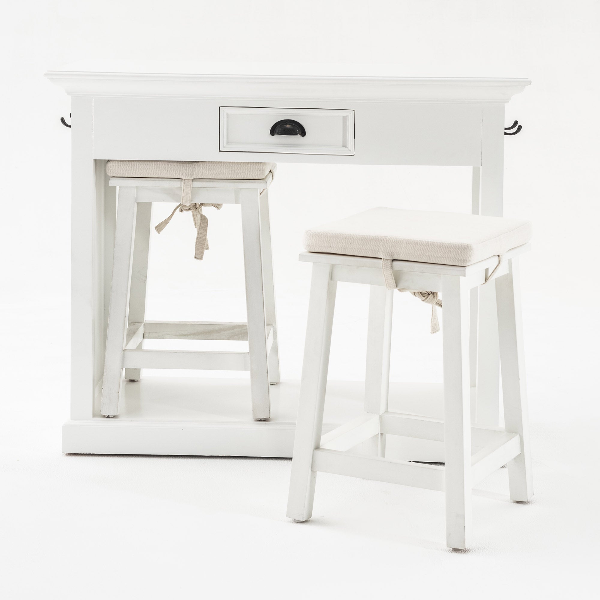 Halifax Breakfast Bar - White