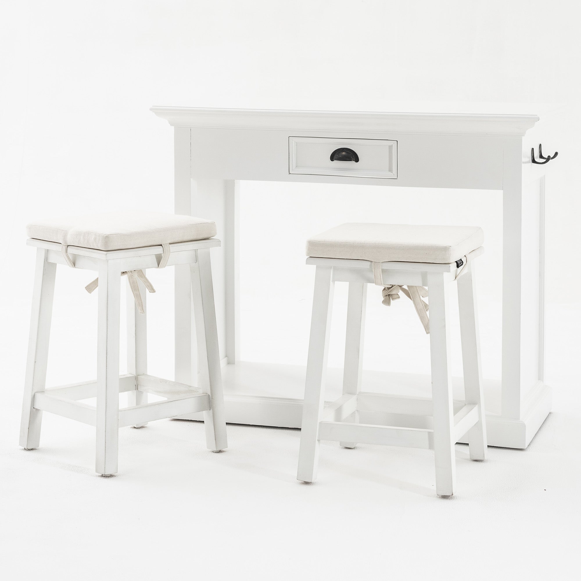 Halifax Breakfast Bar - White