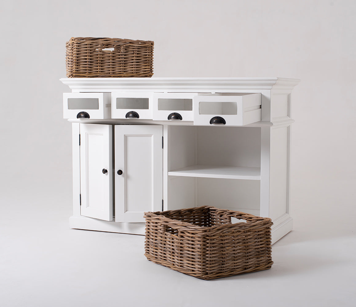 Halifax Kitchen Buffet - White