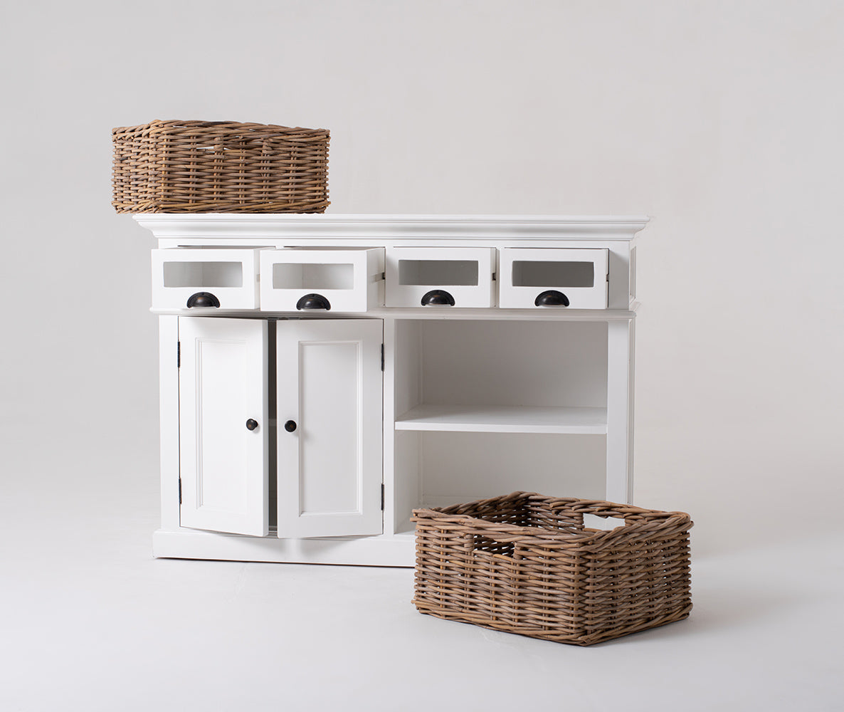 Halifax Kitchen Buffet - White