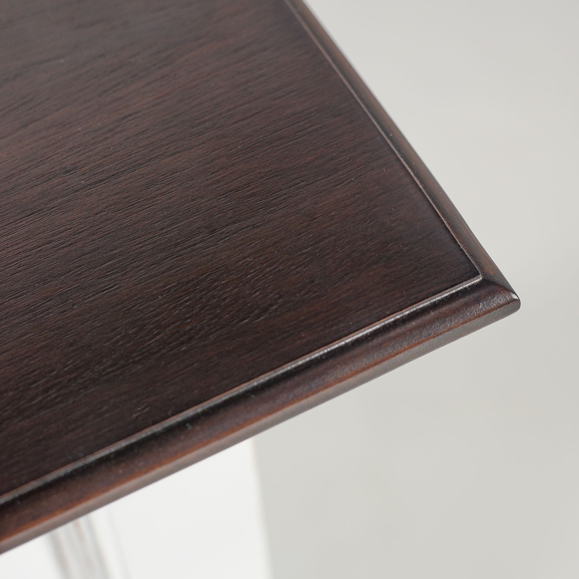 Buffet with 3 Drawers and 5 Doors - White Distress & Deep Brown