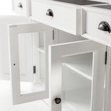 Halifax Contrast Buffet with 4 Doors 3 Drawers