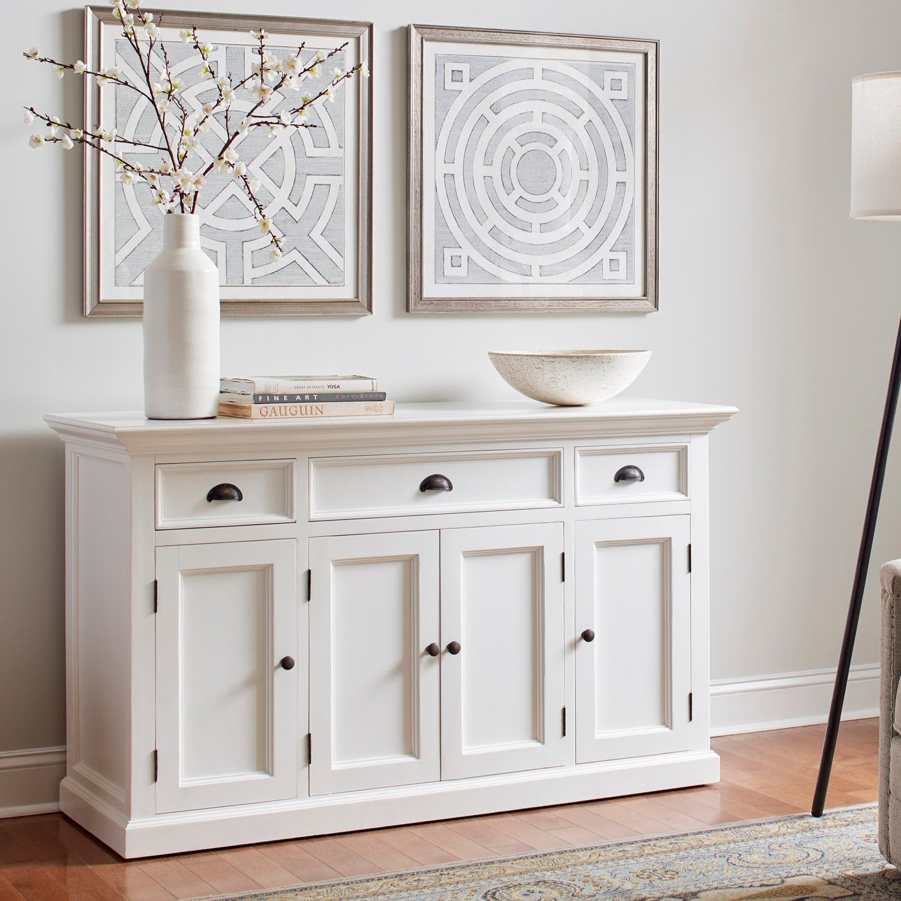 Buffet with 4 Doors 3 Drawers