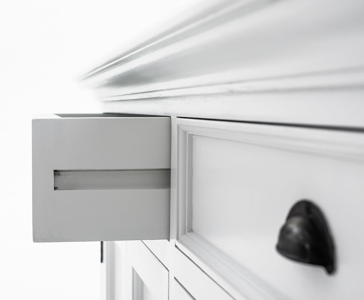 Buffet Hutch Unit with 2 Adjustable Shelves