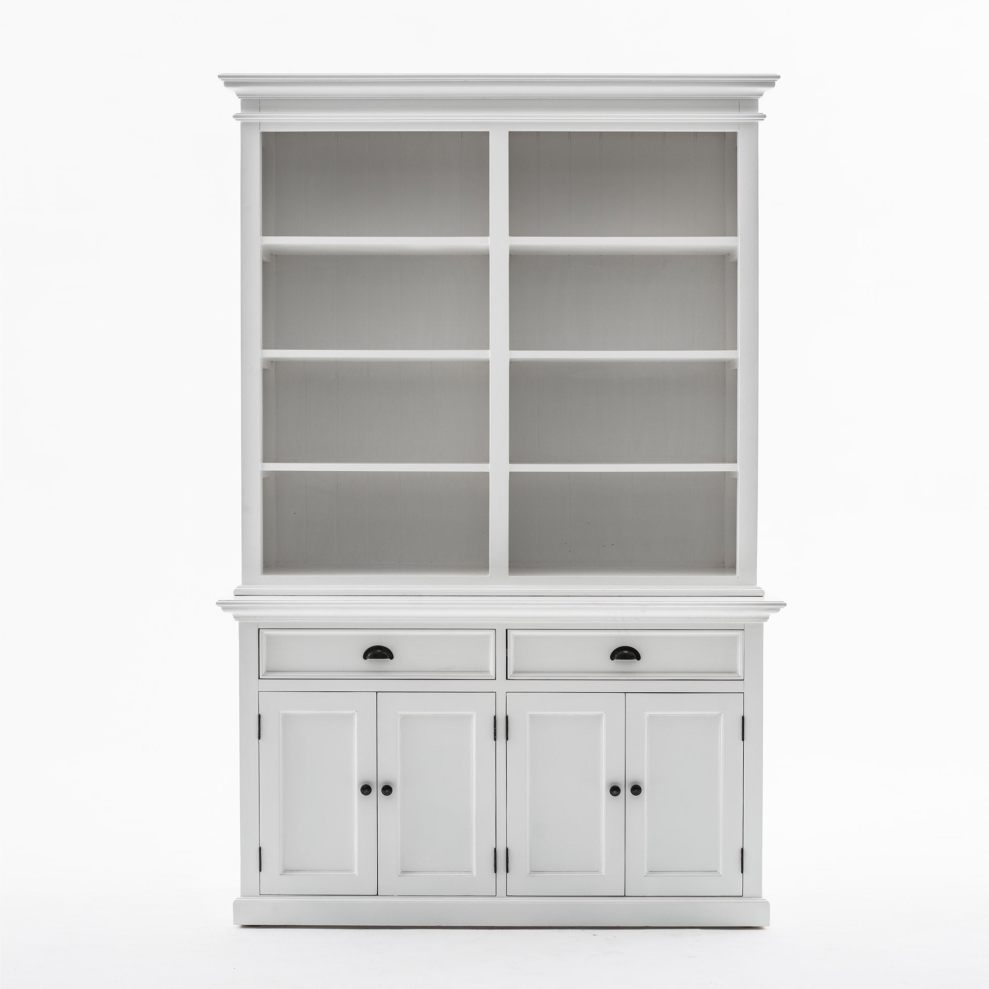 Buffet Hutch Unit with 8 Shelves