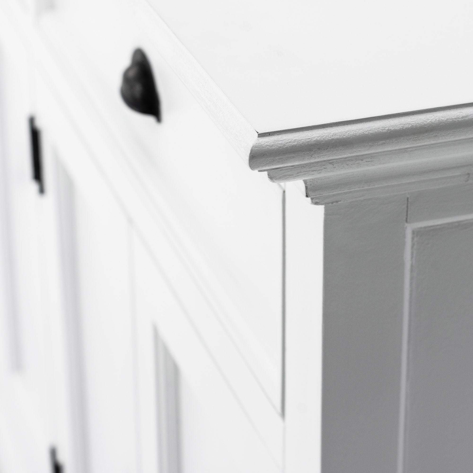 Buffet Hutch Unit with 8 Shelves