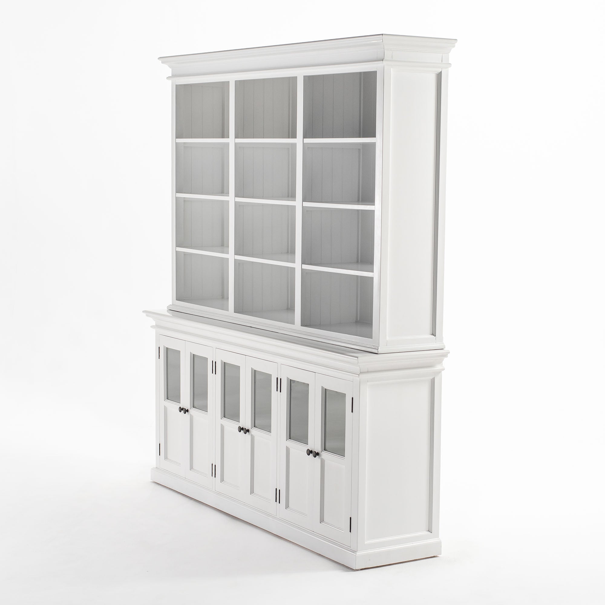 Halifax Hutch Unit with 6 Glass Doors