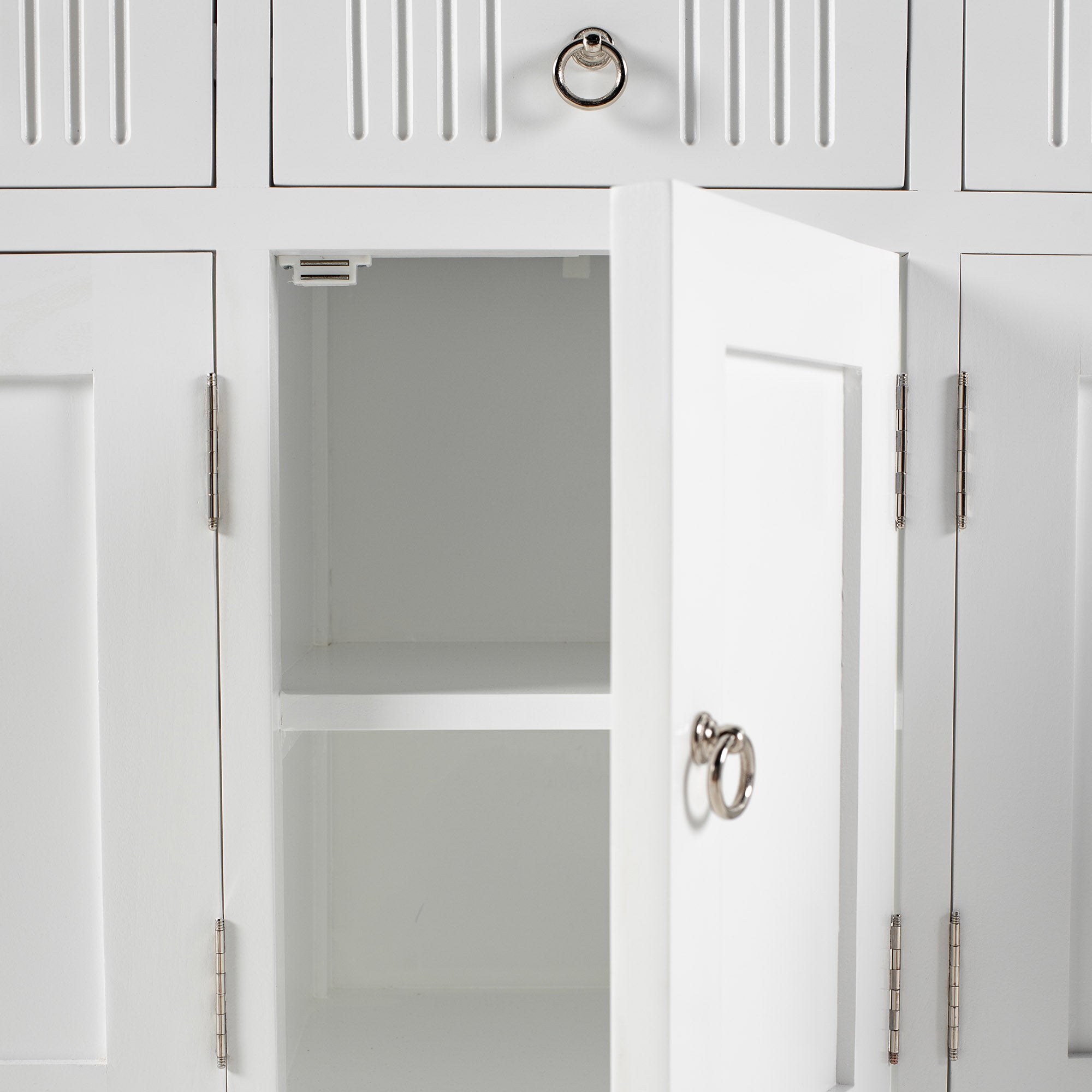 Skansen Kitchen Hutch Cabinet with 5 Doors 3 Drawers