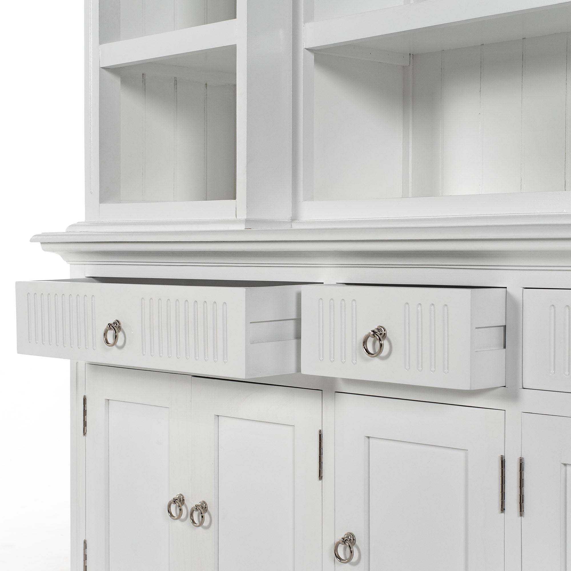 Skansen Kitchen Hutch Cabinet with 5 Doors 3 Drawers