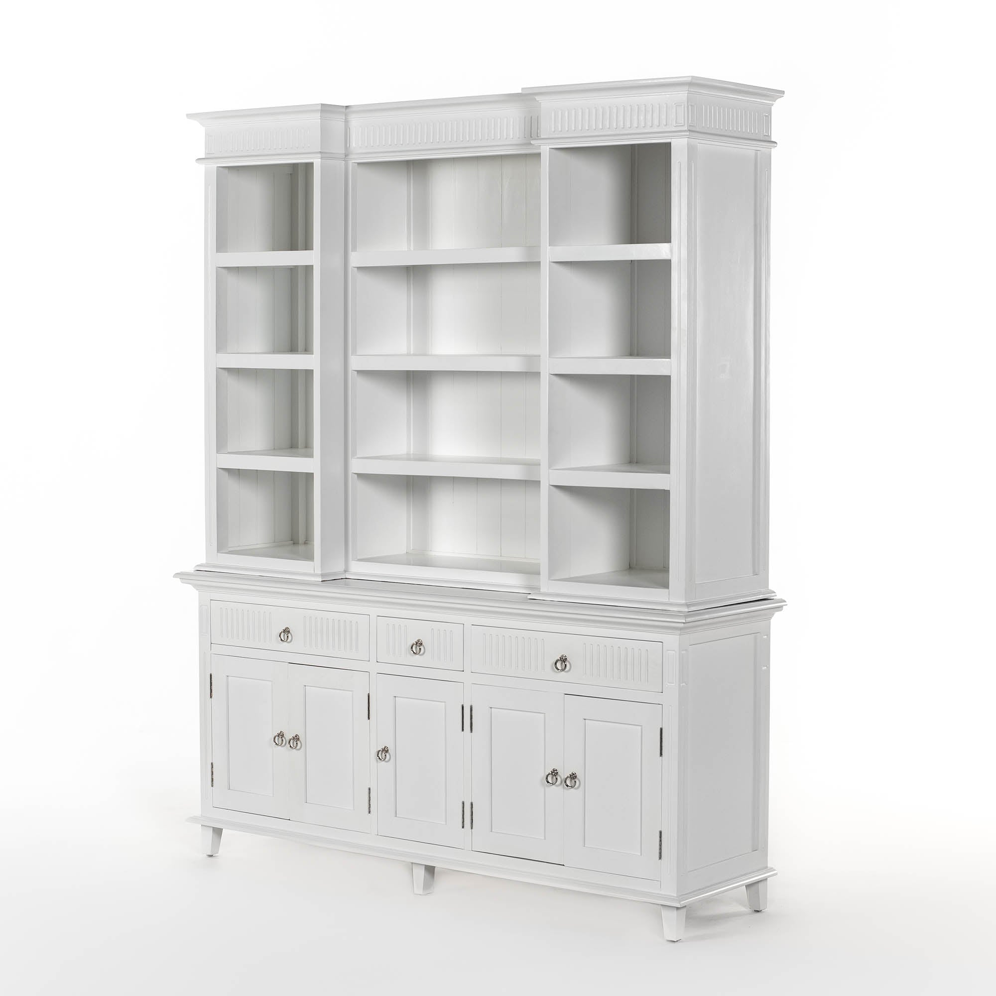 Skansen Kitchen Hutch Cabinet with 5 Doors 3 Drawers