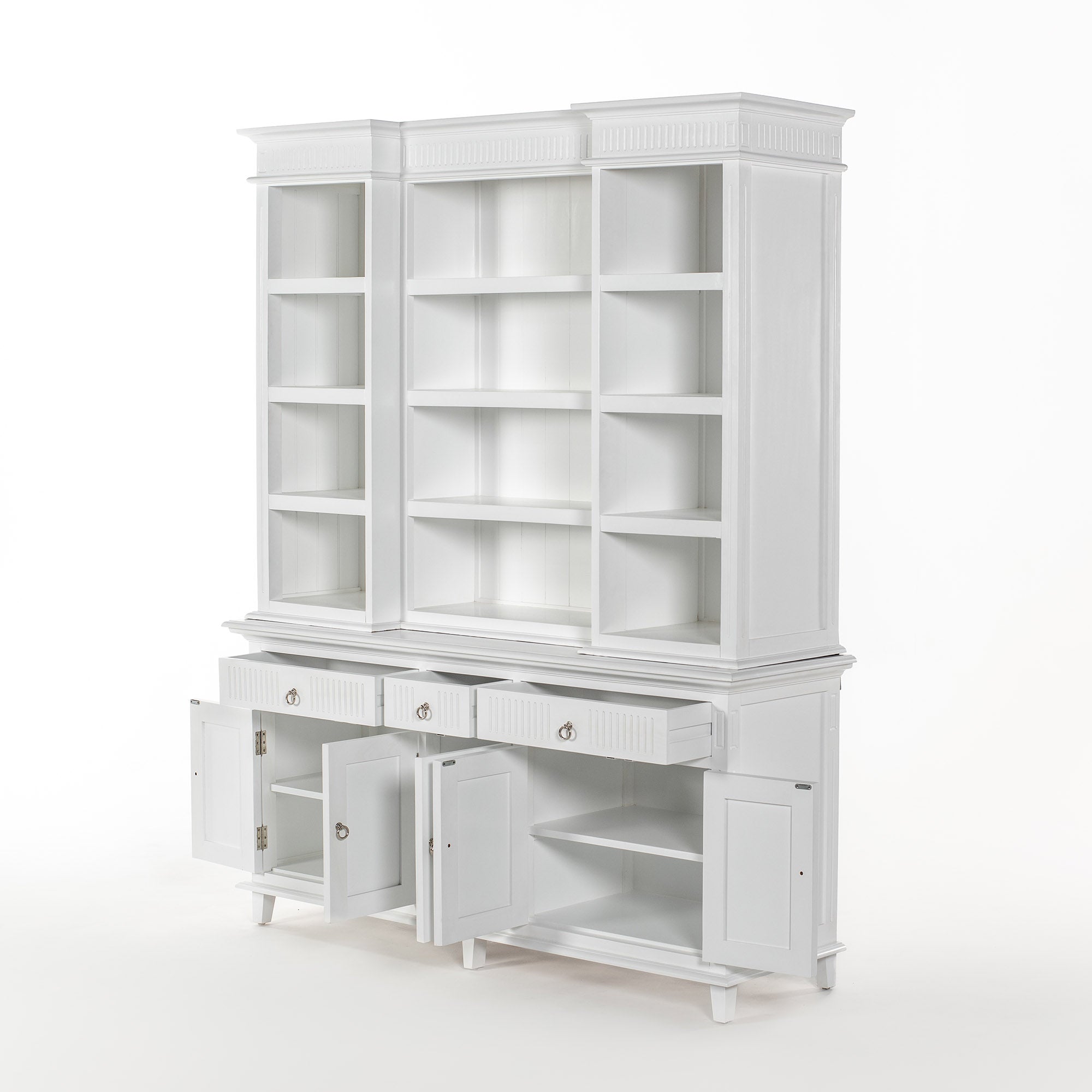 Skansen Kitchen Hutch Cabinet with 5 Doors 3 Drawers