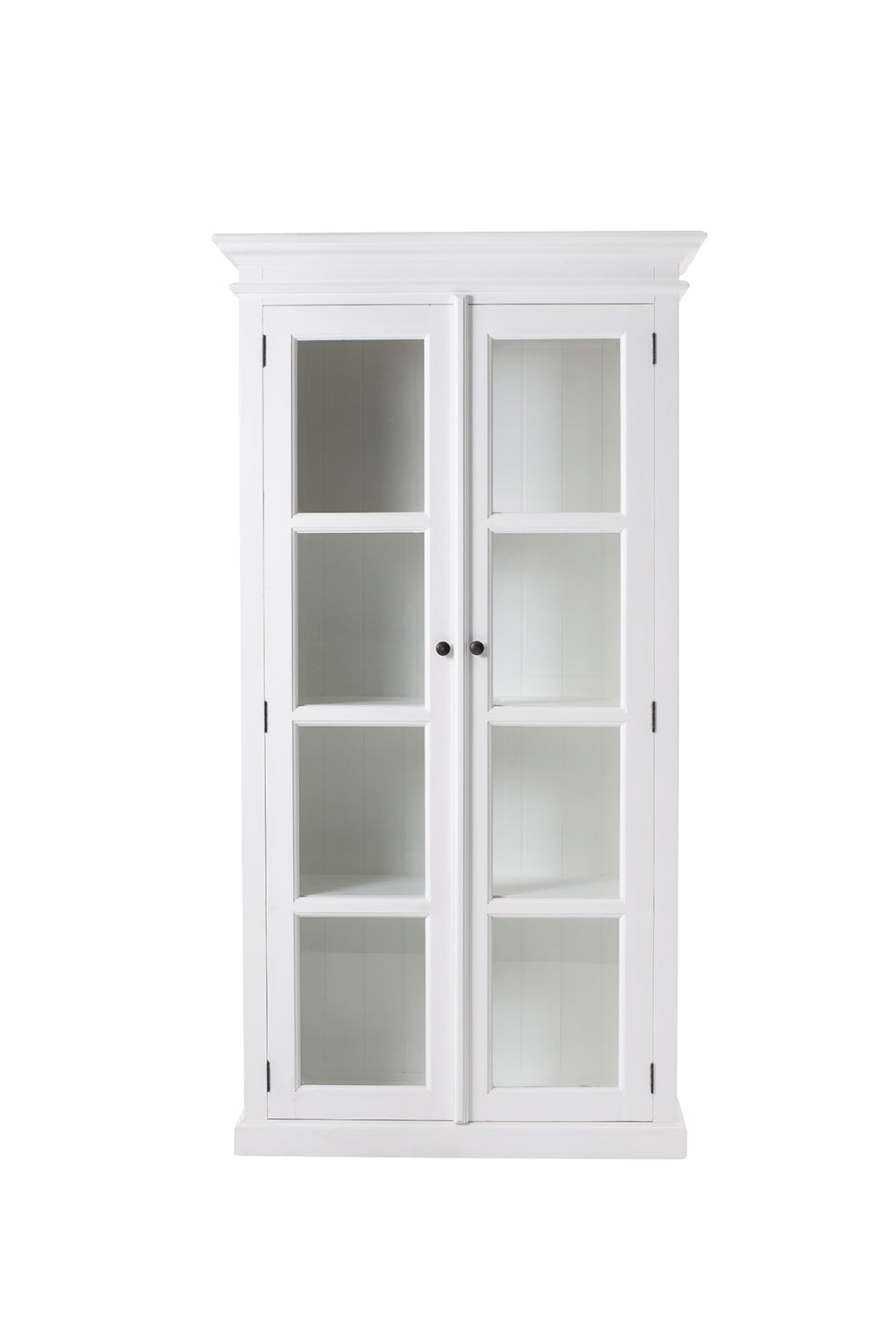 Halifax Double Vitrine - White