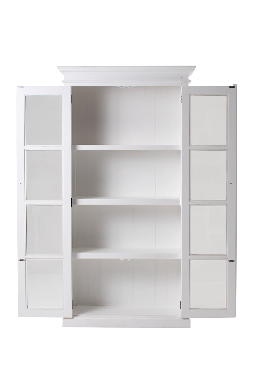 Halifax Double Vitrine - White